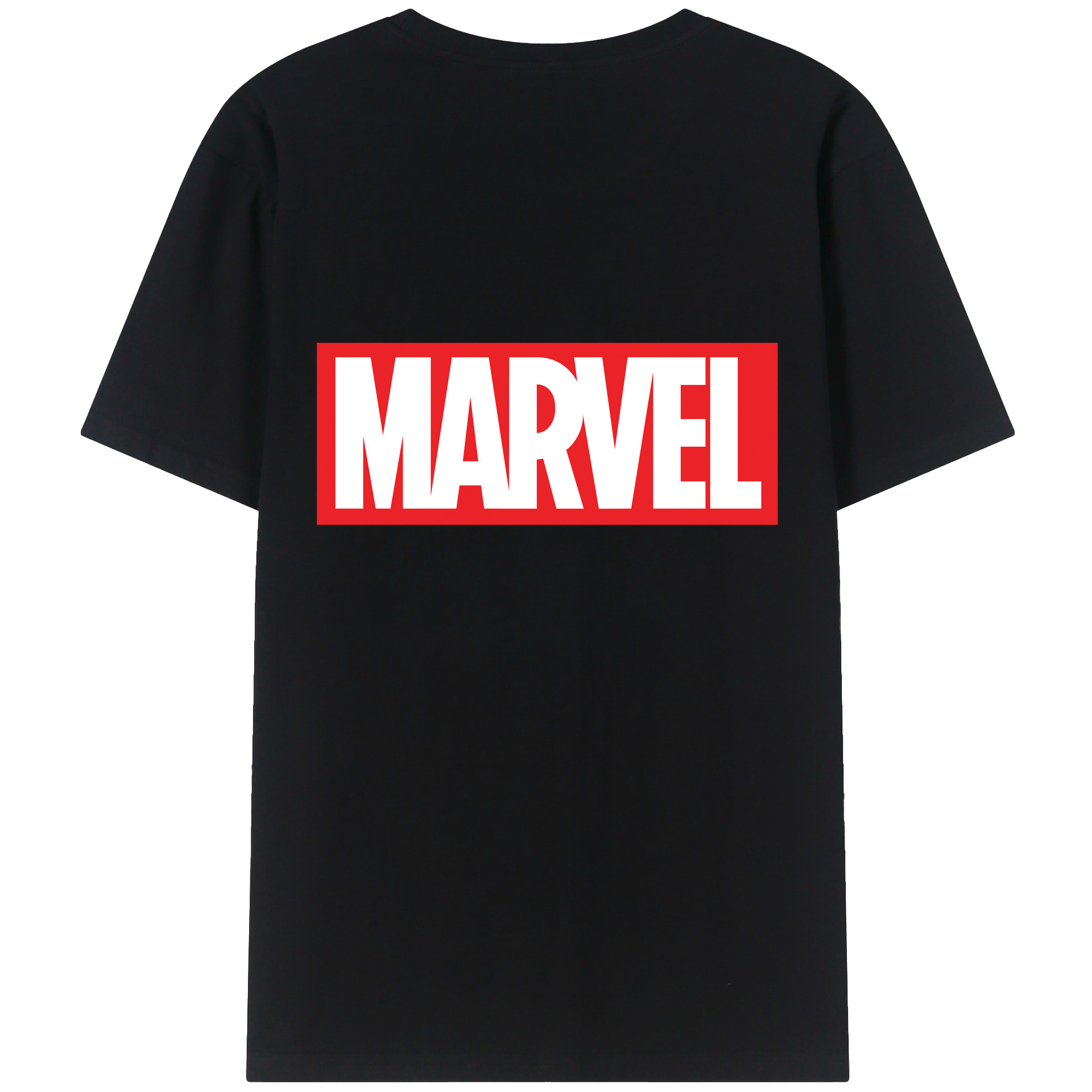 （画像用） アベンジャーズ The Avengers 綿100％半袖Tシャツ（背面プリント）