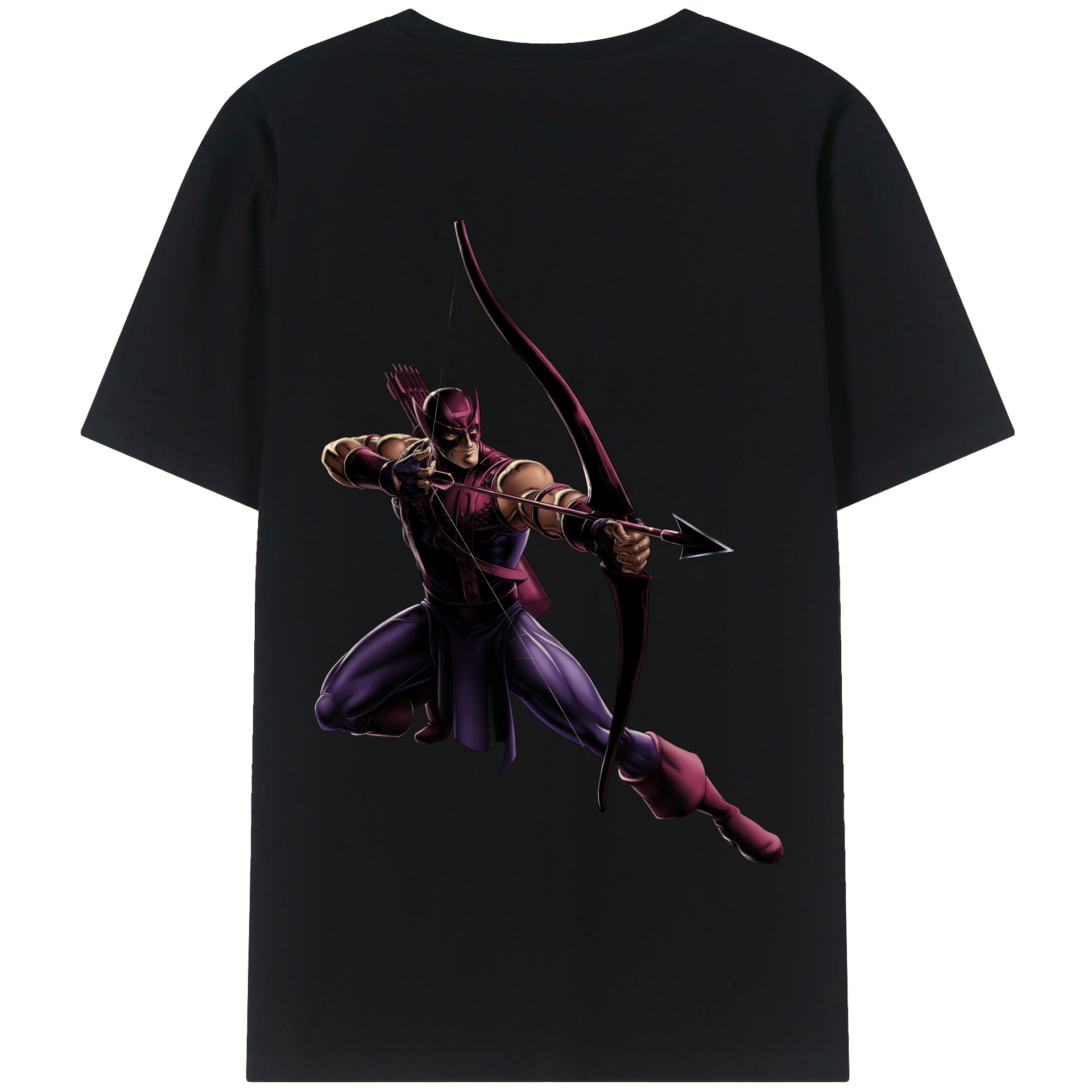 （画像用） アベンジャーズ The Avengers 綿100％半袖Tシャツ（背面プリント）