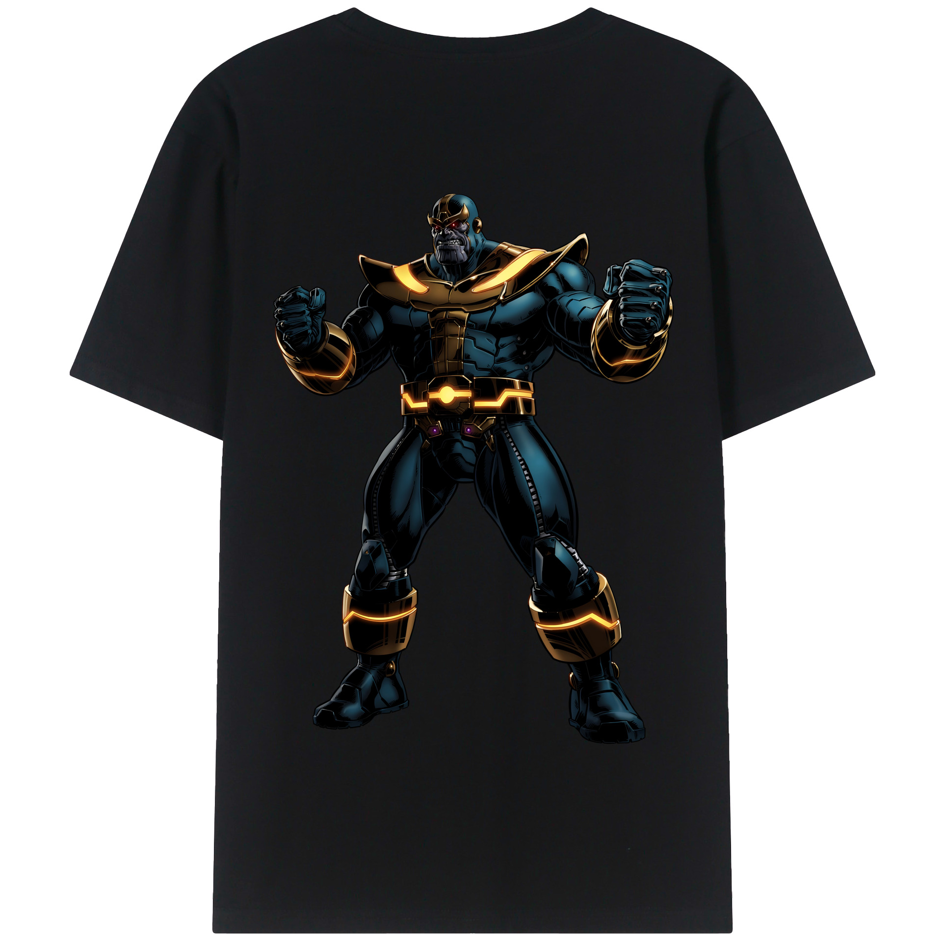 （画像用） アベンジャーズ The Avengers 綿100％半袖Tシャツ（背面プリント）