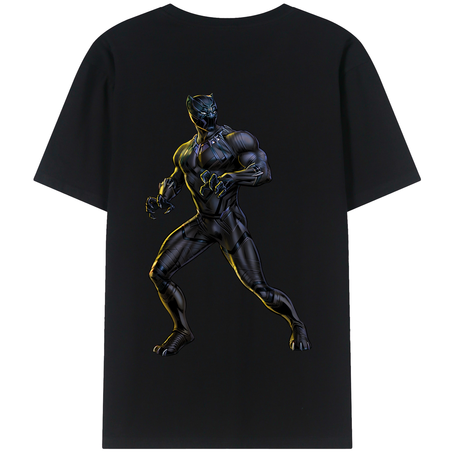 （画像用） アベンジャーズ The Avengers 綿100％半袖Tシャツ（背面プリント）
