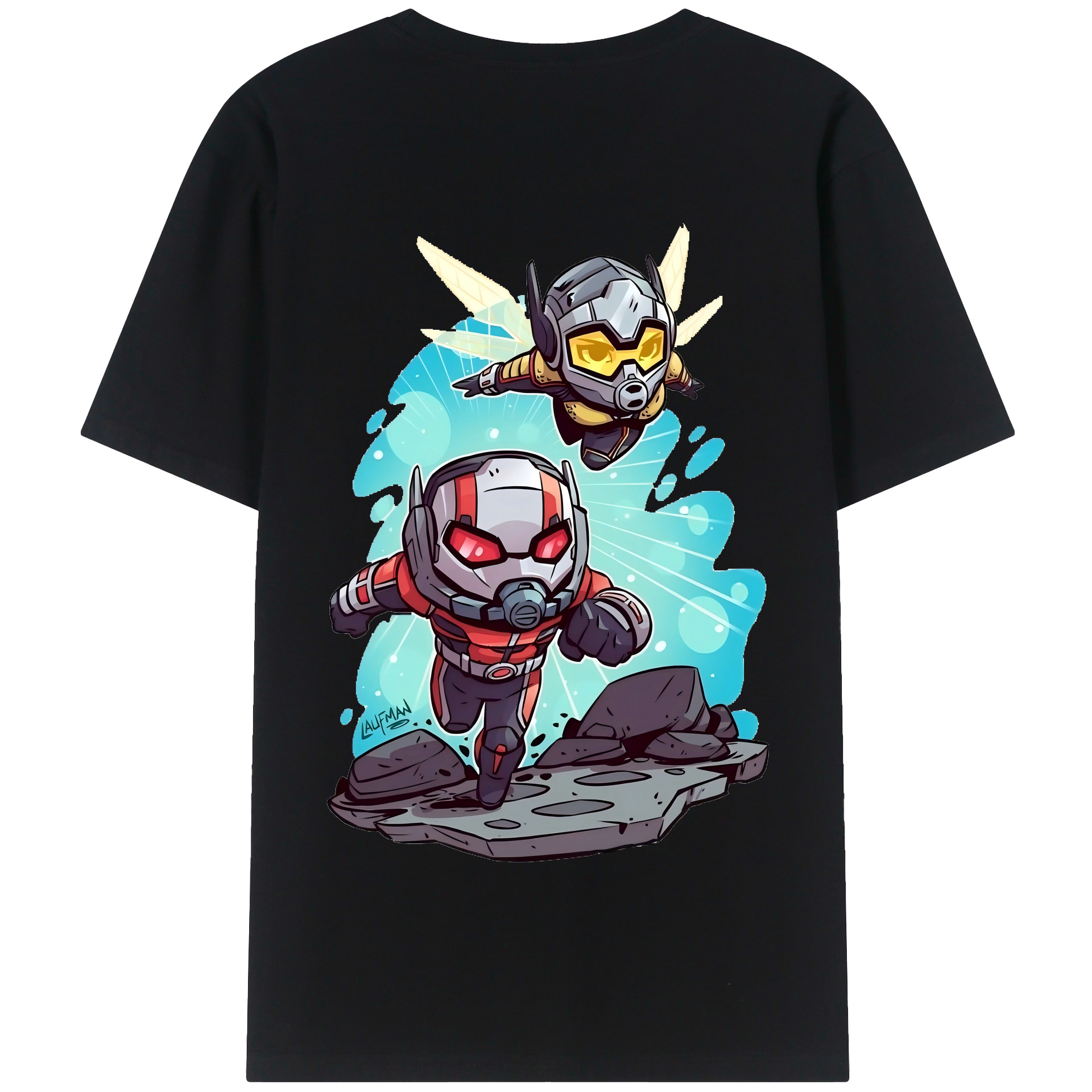 （画像用） アベンジャーズ The Avengers 綿100％半袖Tシャツ（背面プリント）
