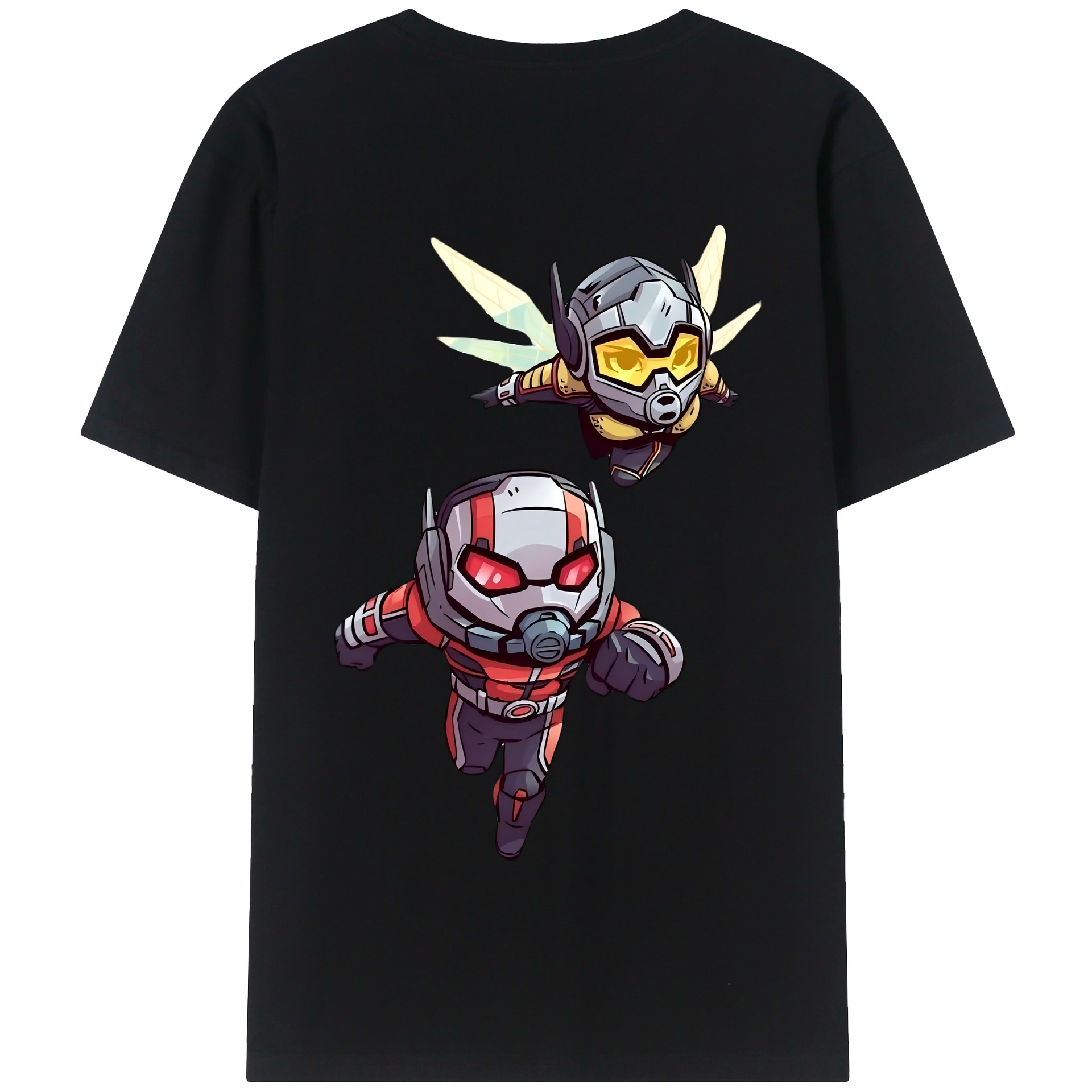 （画像用） アベンジャーズ The Avengers 綿100％半袖Tシャツ（背面プリント）