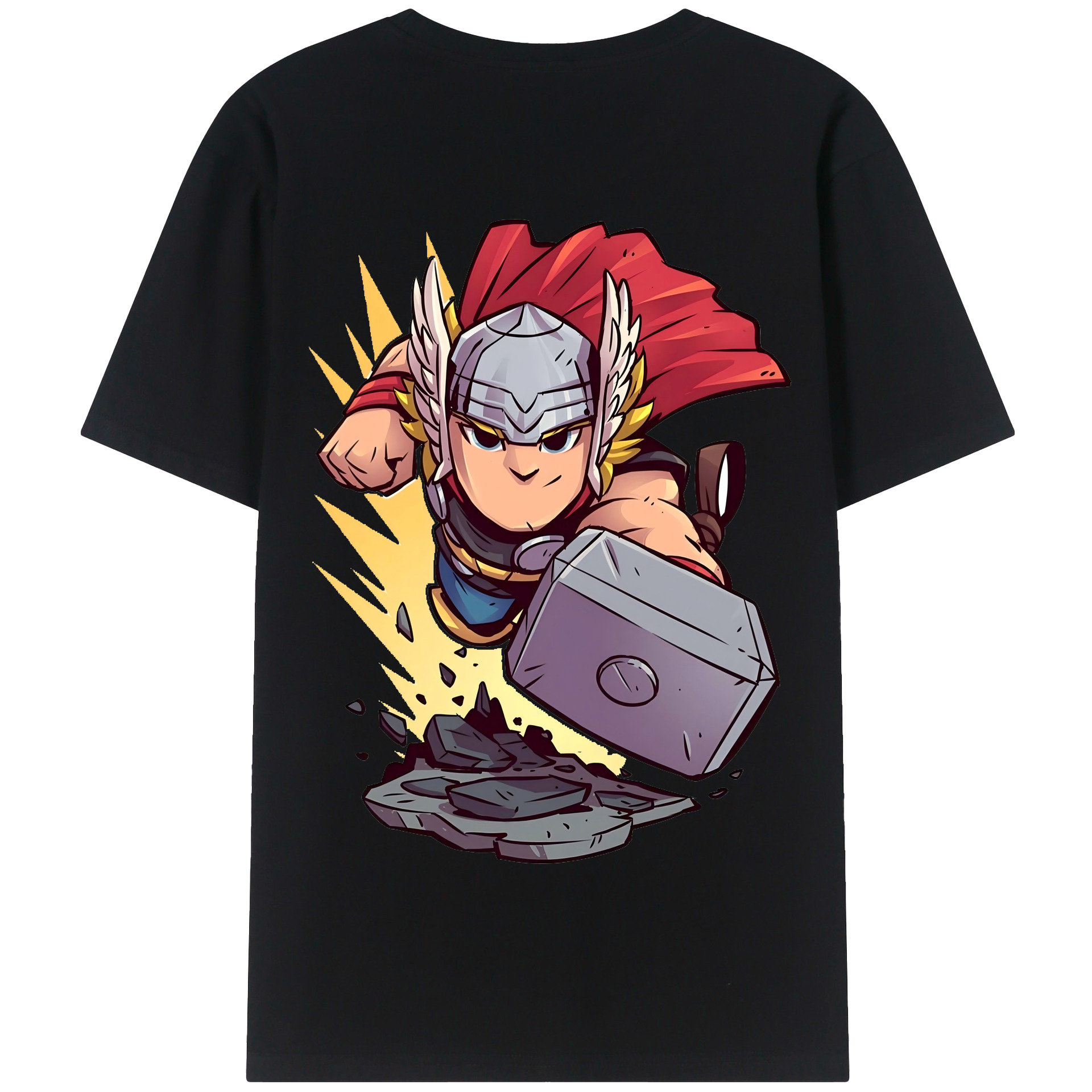 （画像用） アベンジャーズ The Avengers 綿100％半袖Tシャツ（背面プリント）