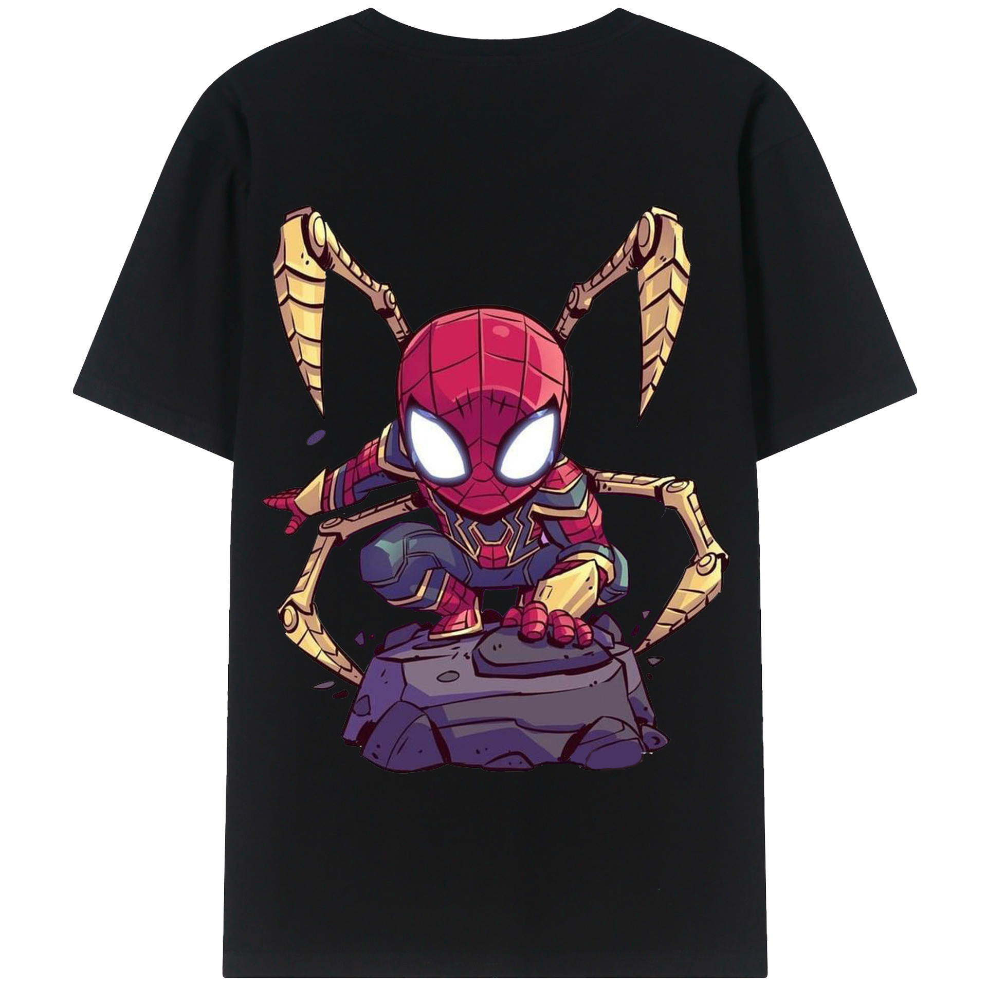 （画像用） アベンジャーズ The Avengers 綿100％半袖Tシャツ（背面プリント）