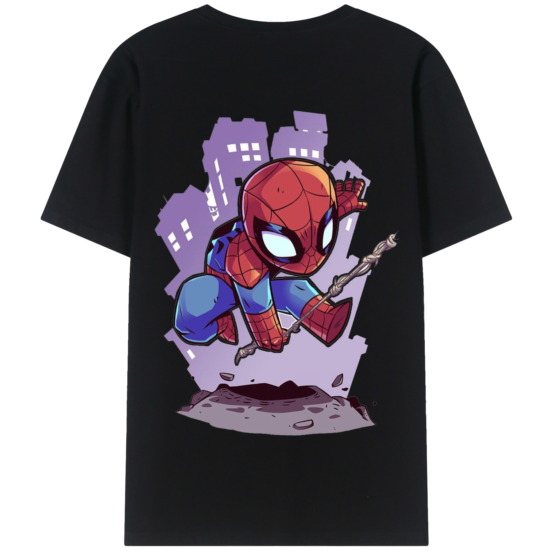 （画像用） アベンジャーズ The Avengers 綿100％半袖Tシャツ（背面プリント）