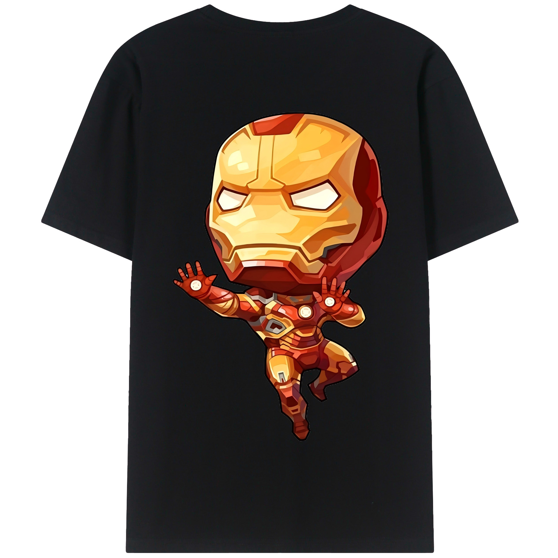 （画像用） アベンジャーズ The Avengers 綿100％半袖Tシャツ（背面プリント）