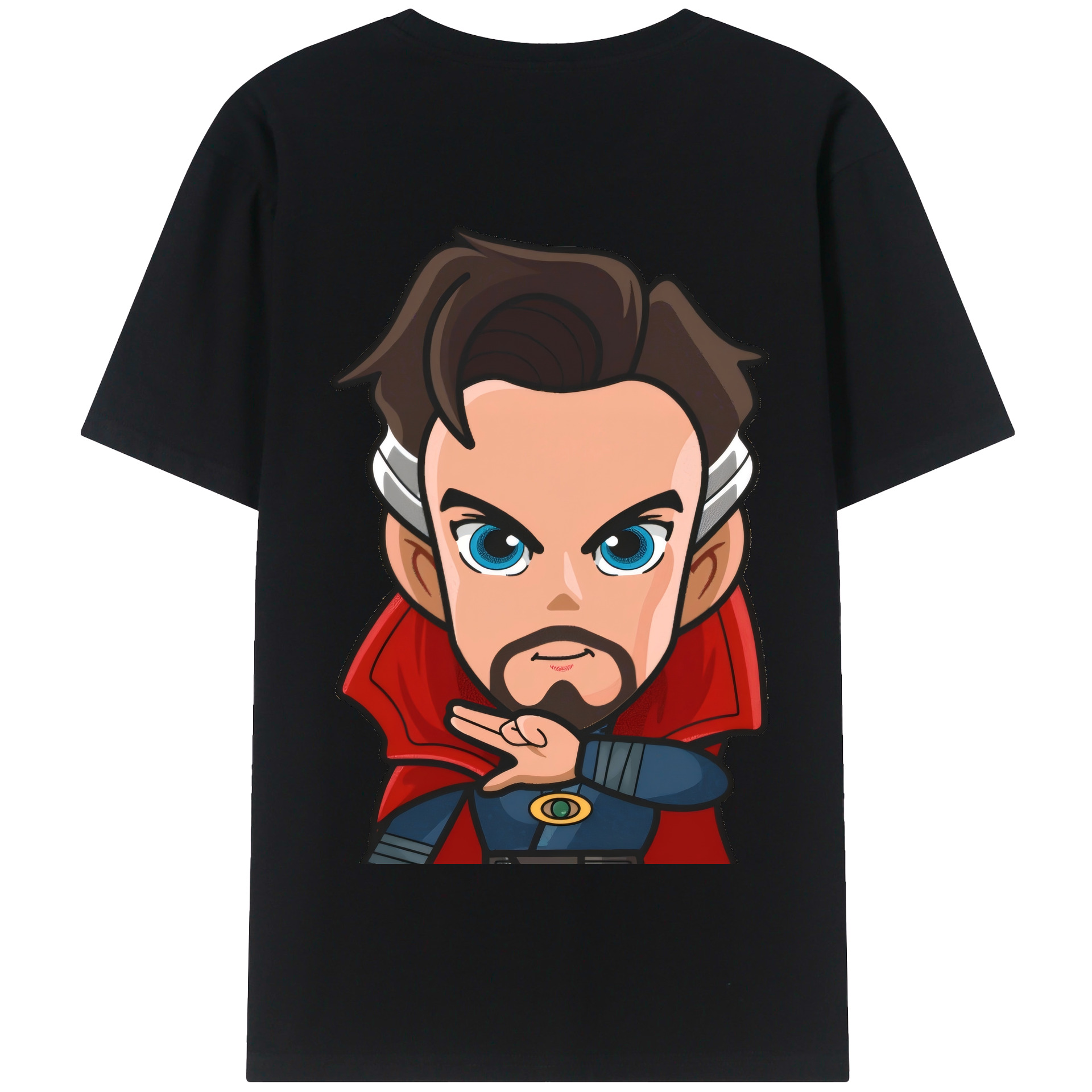 （画像用） アベンジャーズ The Avengers 綿100％半袖Tシャツ（背面プリント）