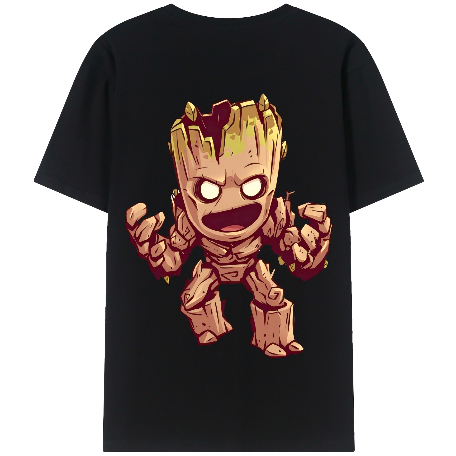 （画像用） アベンジャーズ The Avengers 綿100％半袖Tシャツ（背面プリント）