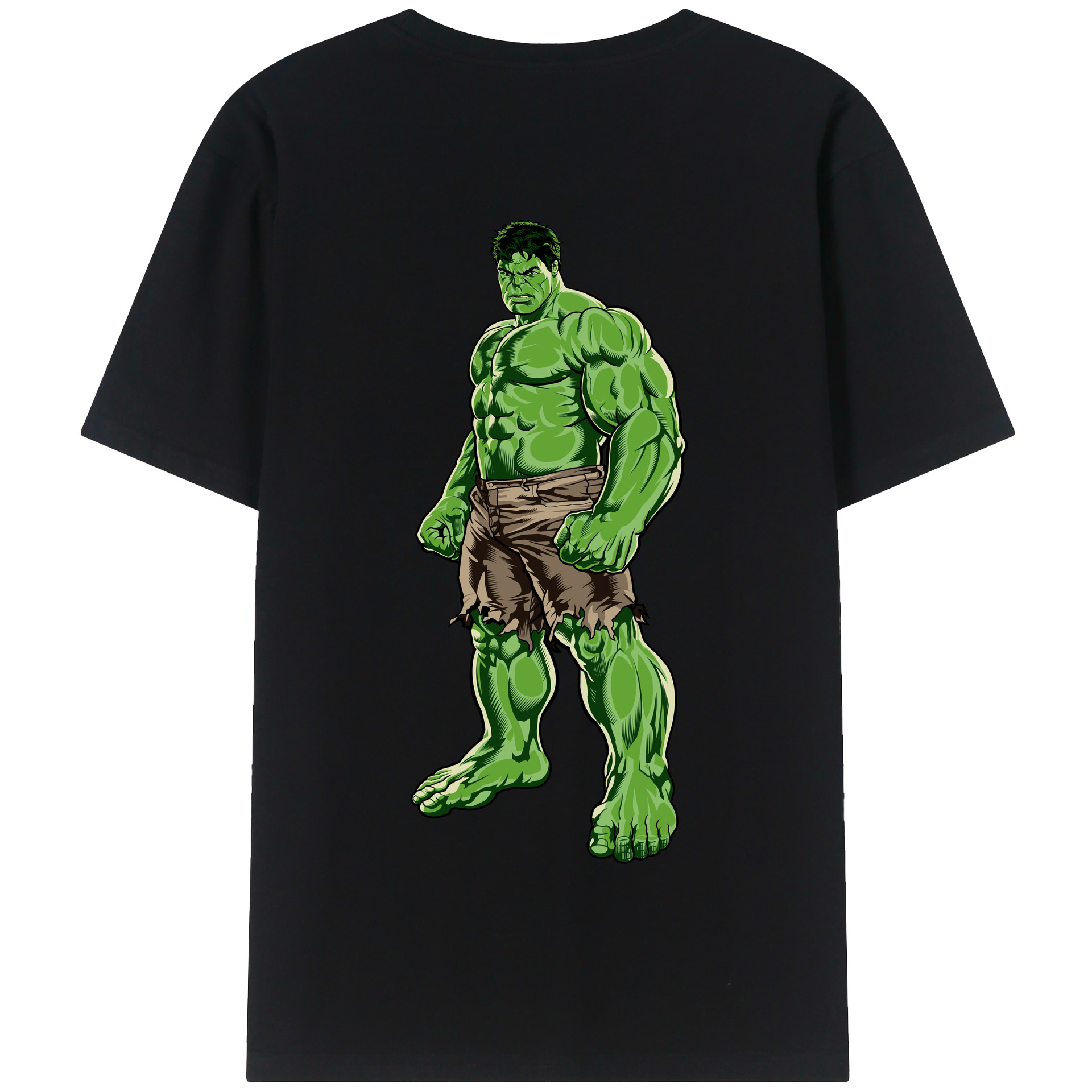 （画像用） アベンジャーズ The Avengers 綿100％半袖Tシャツ（背面プリント）
