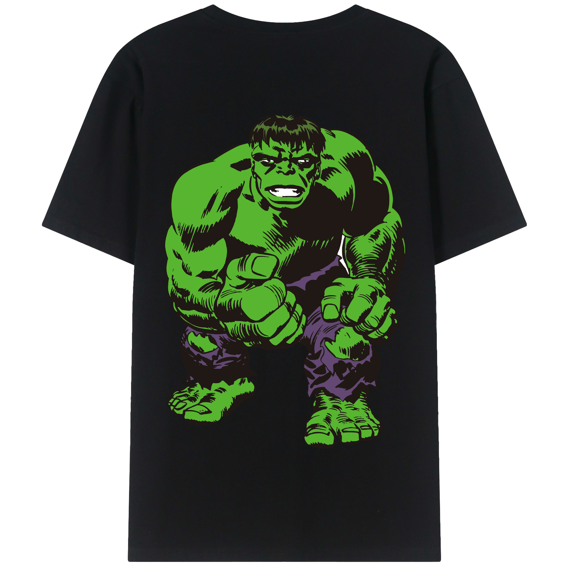 （画像用） アベンジャーズ The Avengers 綿100％半袖Tシャツ（背面プリント）