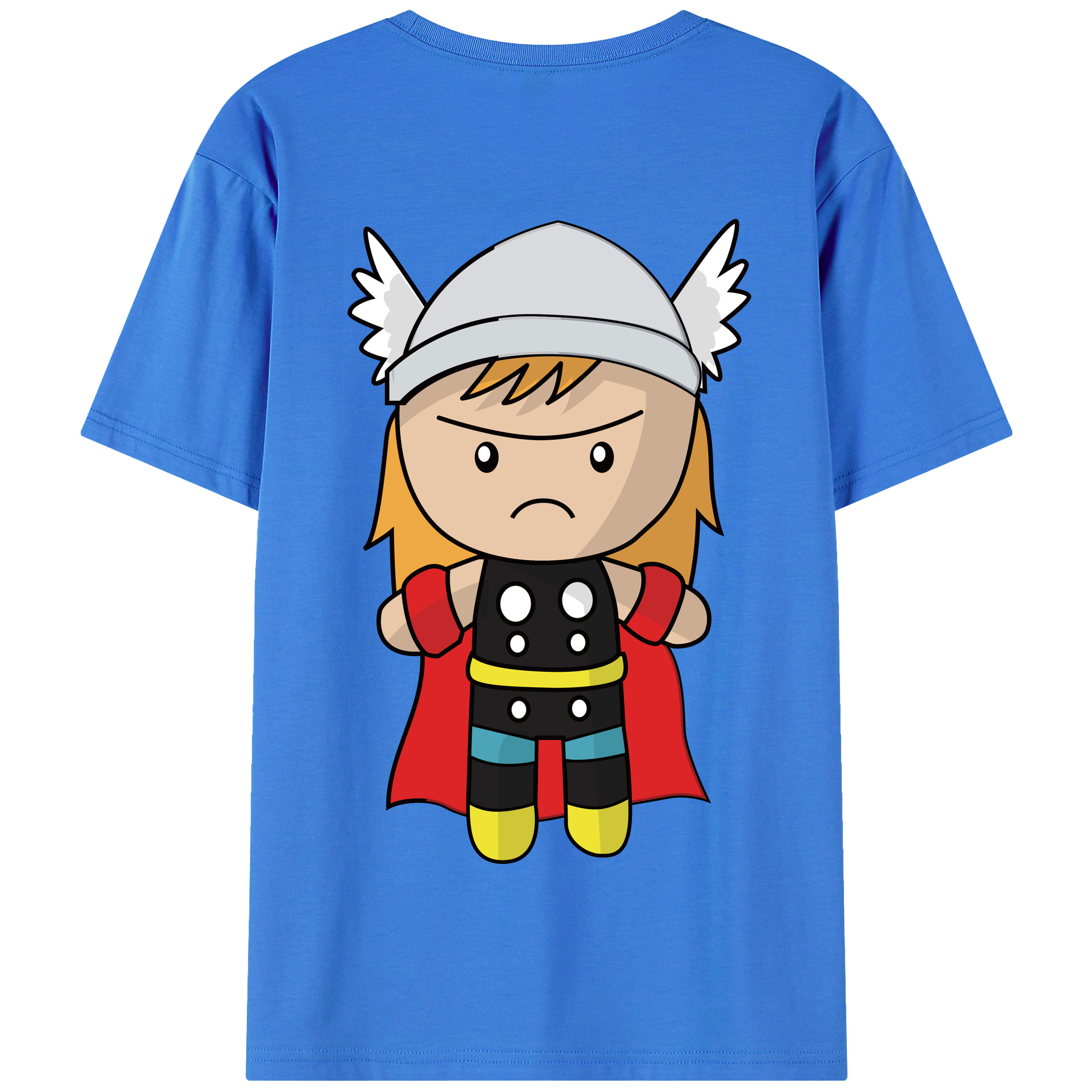 （画像用） アベンジャーズ The Avengers 綿100％半袖Tシャツ（背面プリント）