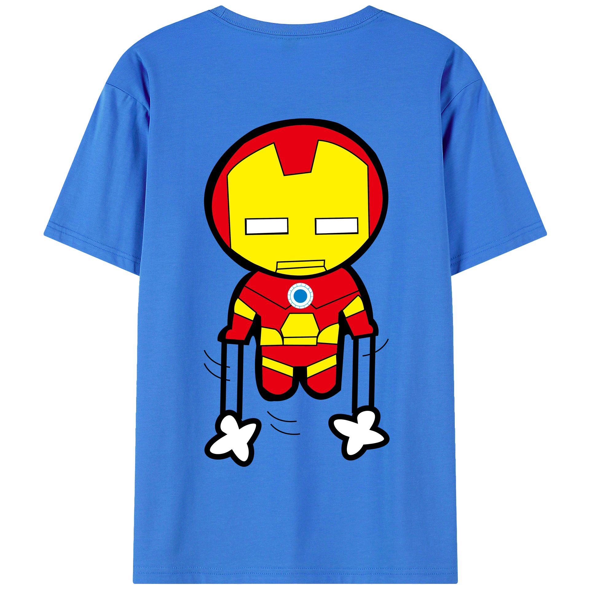 （画像用） アベンジャーズ The Avengers 綿100％半袖Tシャツ（背面プリント）