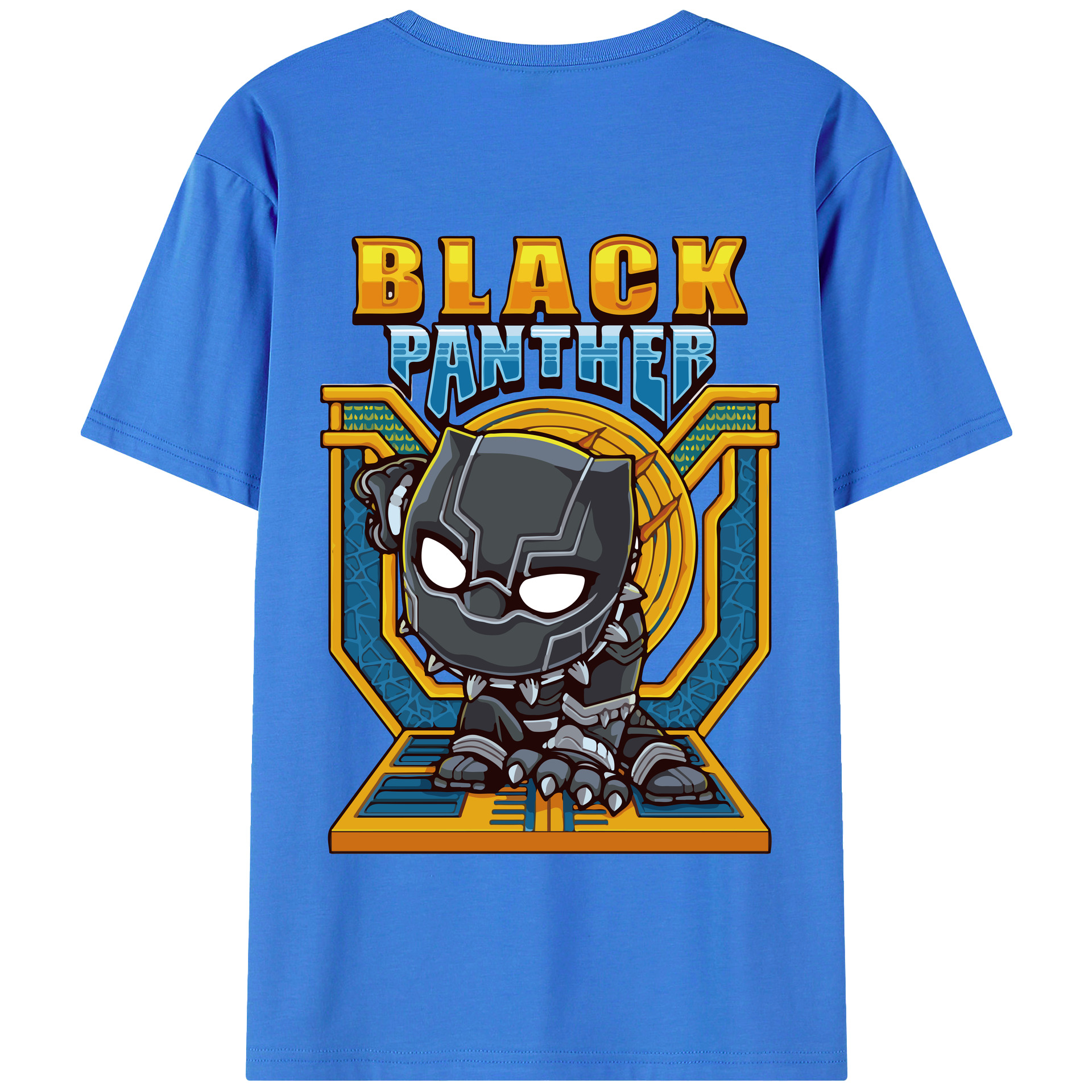 （画像用） アベンジャーズ The Avengers 綿100％半袖Tシャツ（背面プリント）