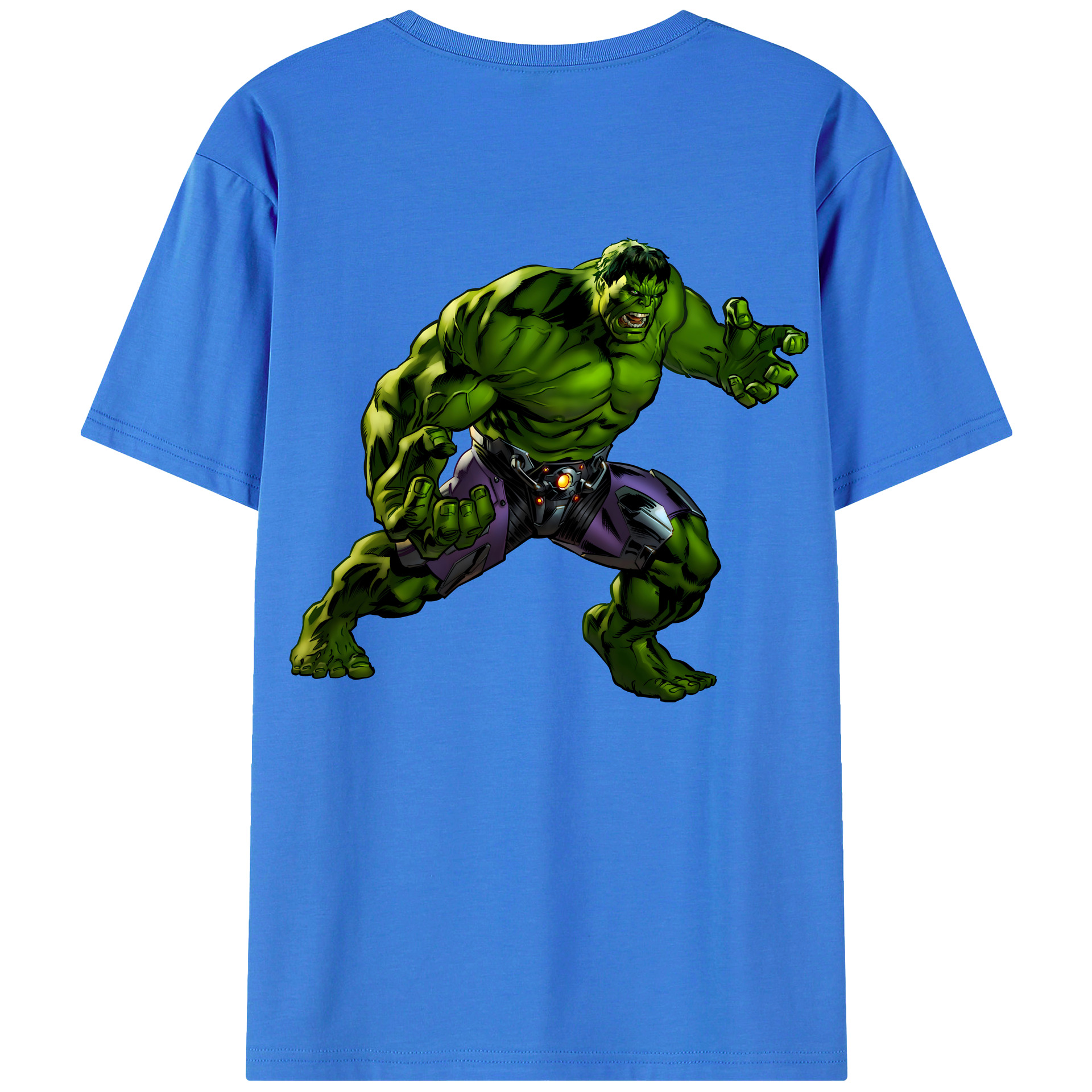 （画像用） アベンジャーズ The Avengers 綿100％半袖Tシャツ（背面プリント）