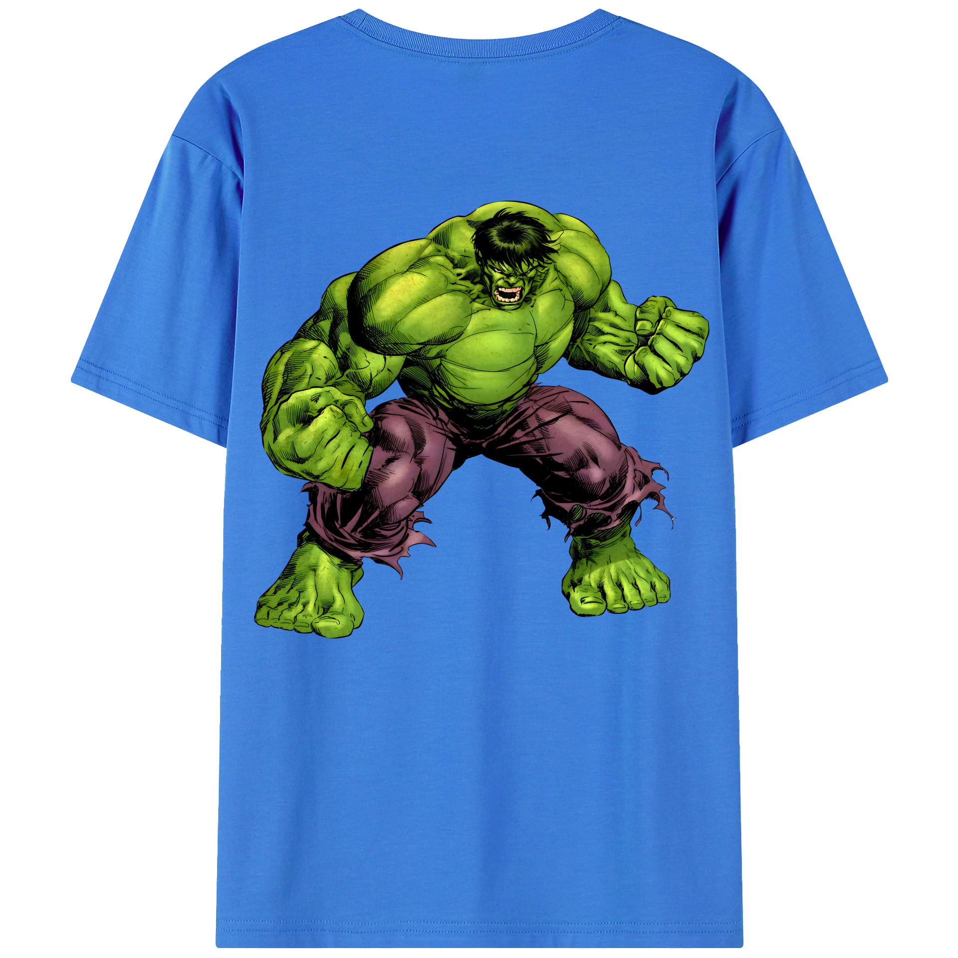 （画像用） アベンジャーズ The Avengers 綿100％半袖Tシャツ（背面プリント）