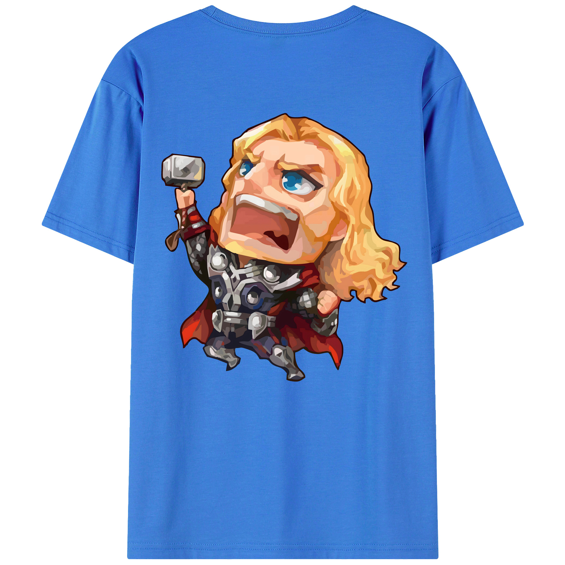 （画像用） アベンジャーズ The Avengers 綿100％半袖Tシャツ（背面プリント）