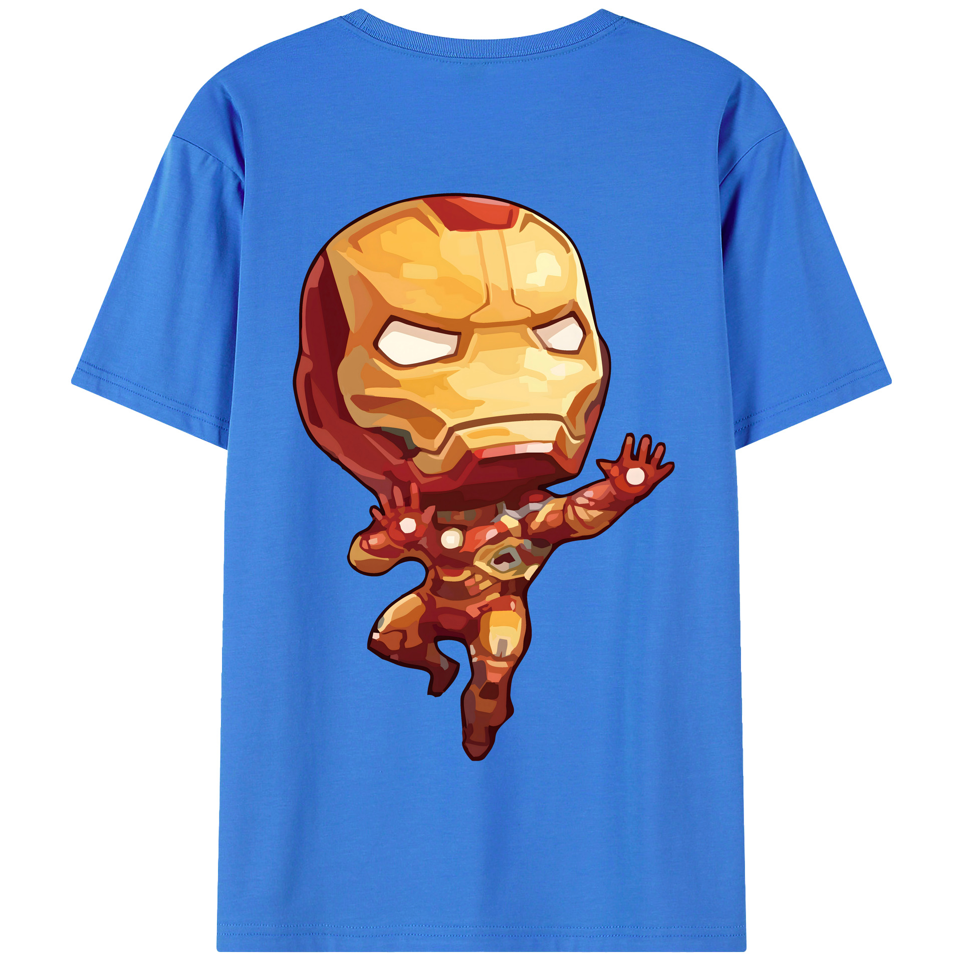 （画像用） アベンジャーズ The Avengers 綿100％半袖Tシャツ（背面プリント）