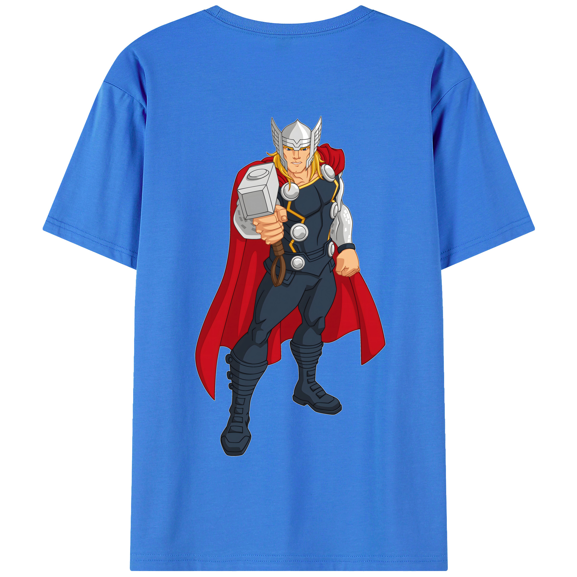 （画像用） アベンジャーズ The Avengers 綿100％半袖Tシャツ（背面プリント）