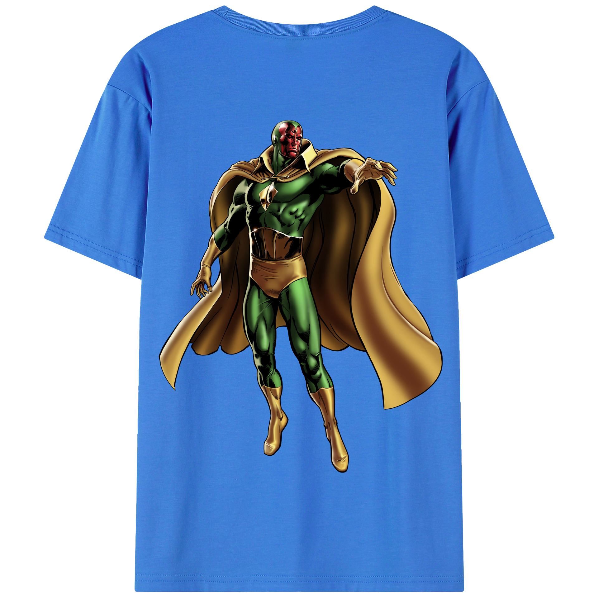 （画像用） アベンジャーズ The Avengers 綿100％半袖Tシャツ（背面プリント）