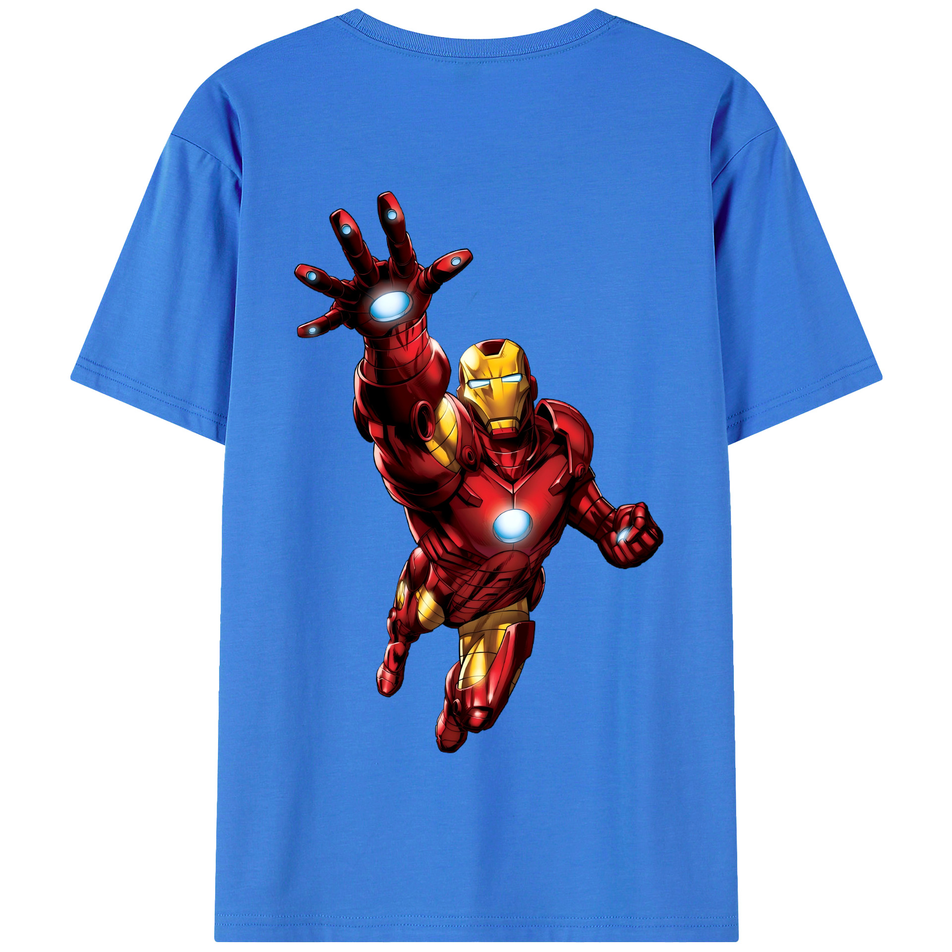 （画像用） アベンジャーズ The Avengers 綿100％半袖Tシャツ（背面プリント）