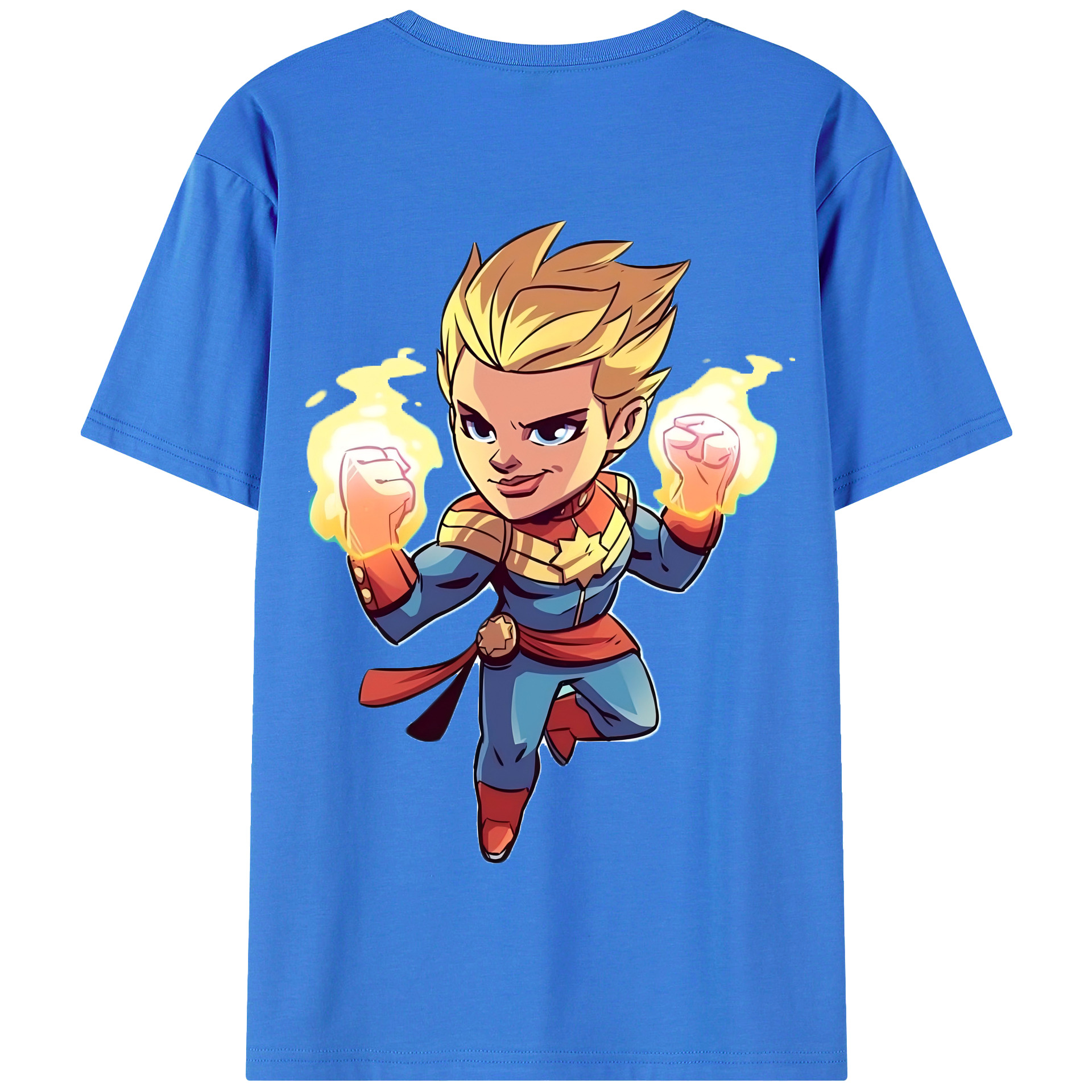 （画像用） アベンジャーズ The Avengers 綿100％半袖Tシャツ（背面プリント）