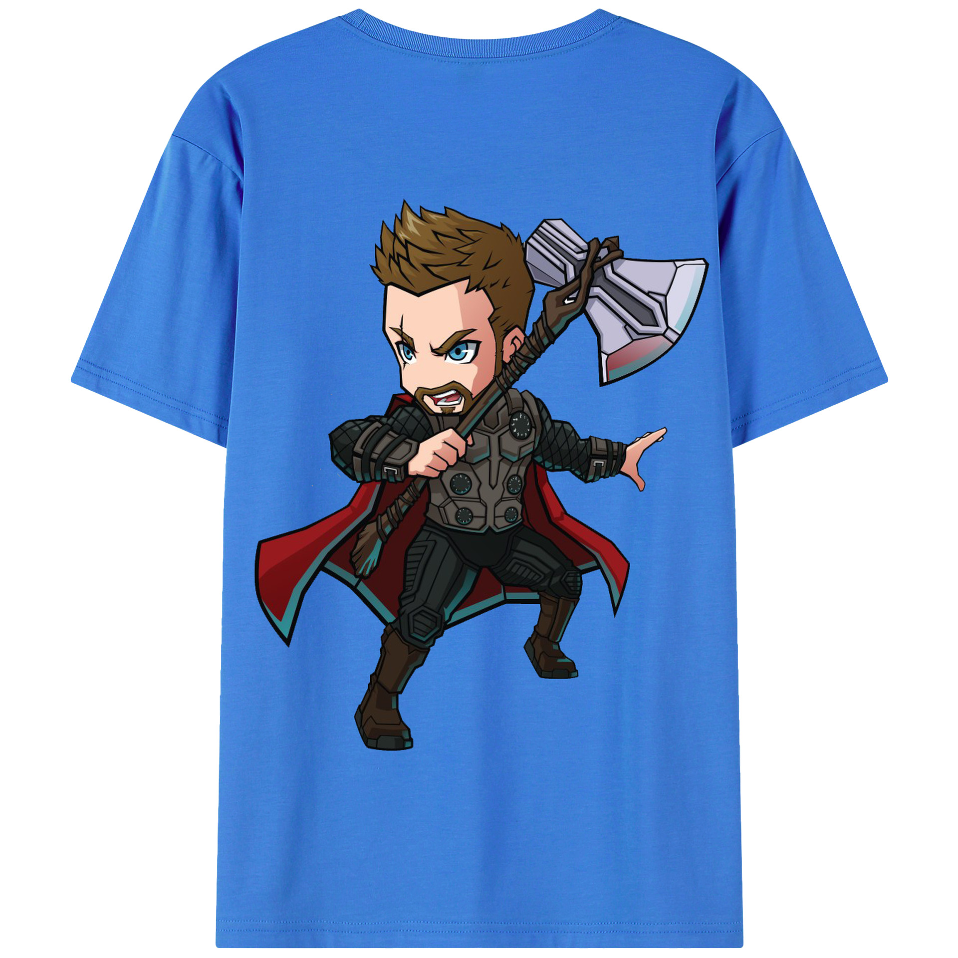 （画像用） アベンジャーズ The Avengers 綿100％半袖Tシャツ（背面プリント）