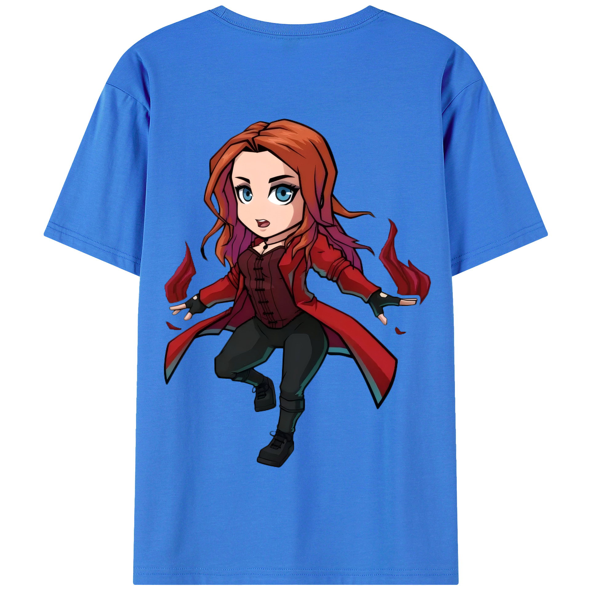 （画像用） アベンジャーズ The Avengers 綿100％半袖Tシャツ（背面プリント）