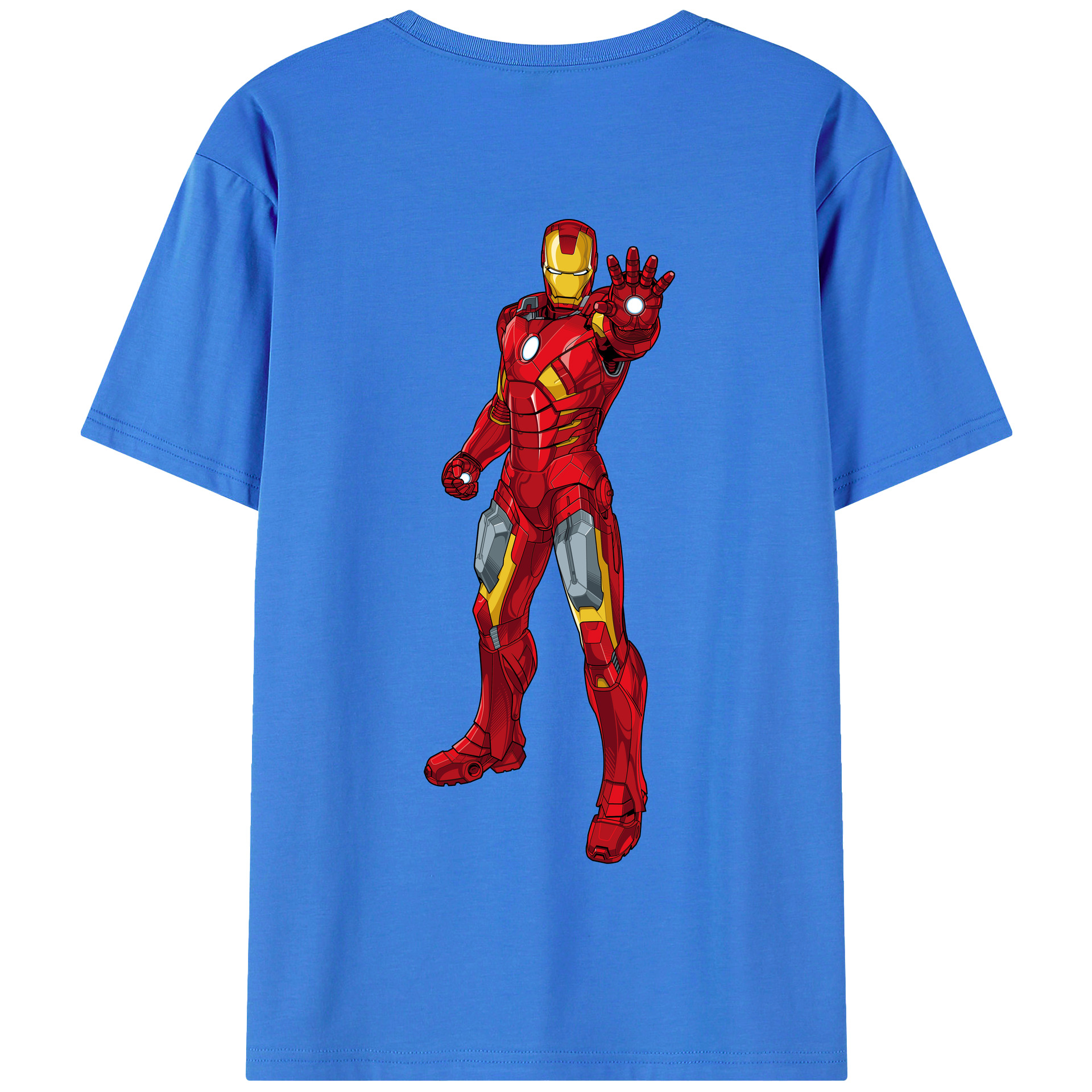 （画像用） アベンジャーズ The Avengers 綿100％半袖Tシャツ（背面プリント）