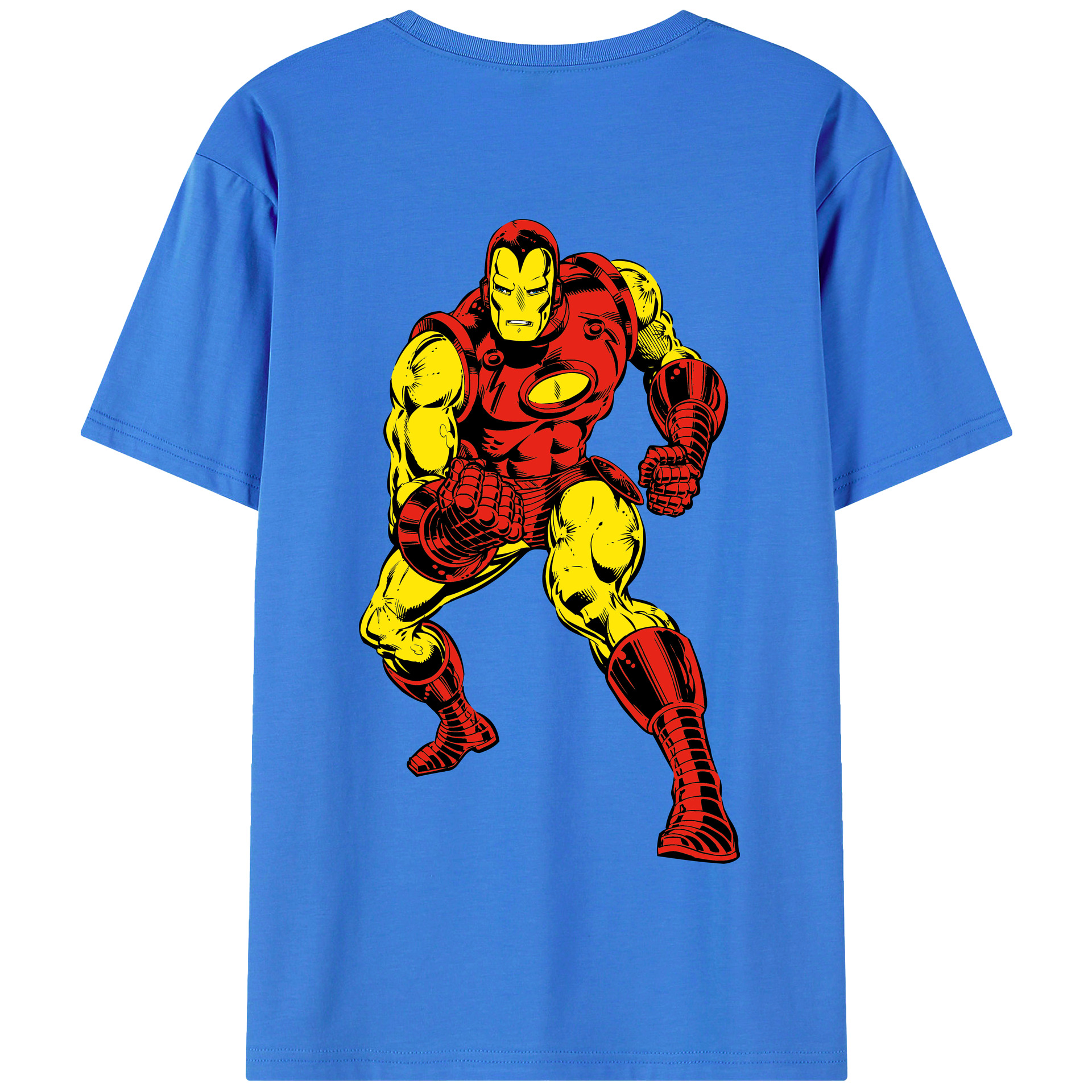 （画像用） アベンジャーズ The Avengers 綿100％半袖Tシャツ（背面プリント）