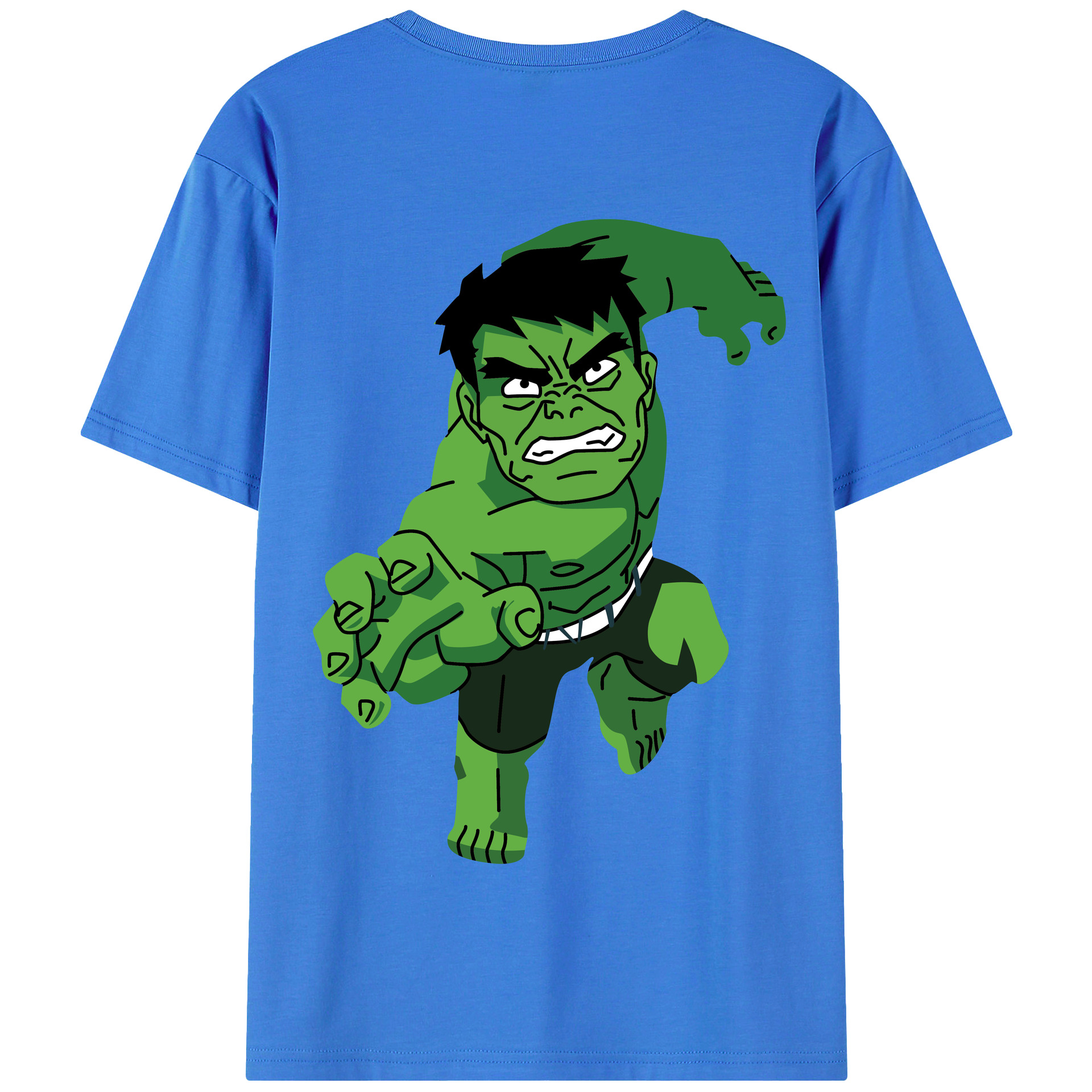 （画像用） アベンジャーズ The Avengers 綿100％半袖Tシャツ（背面プリント）