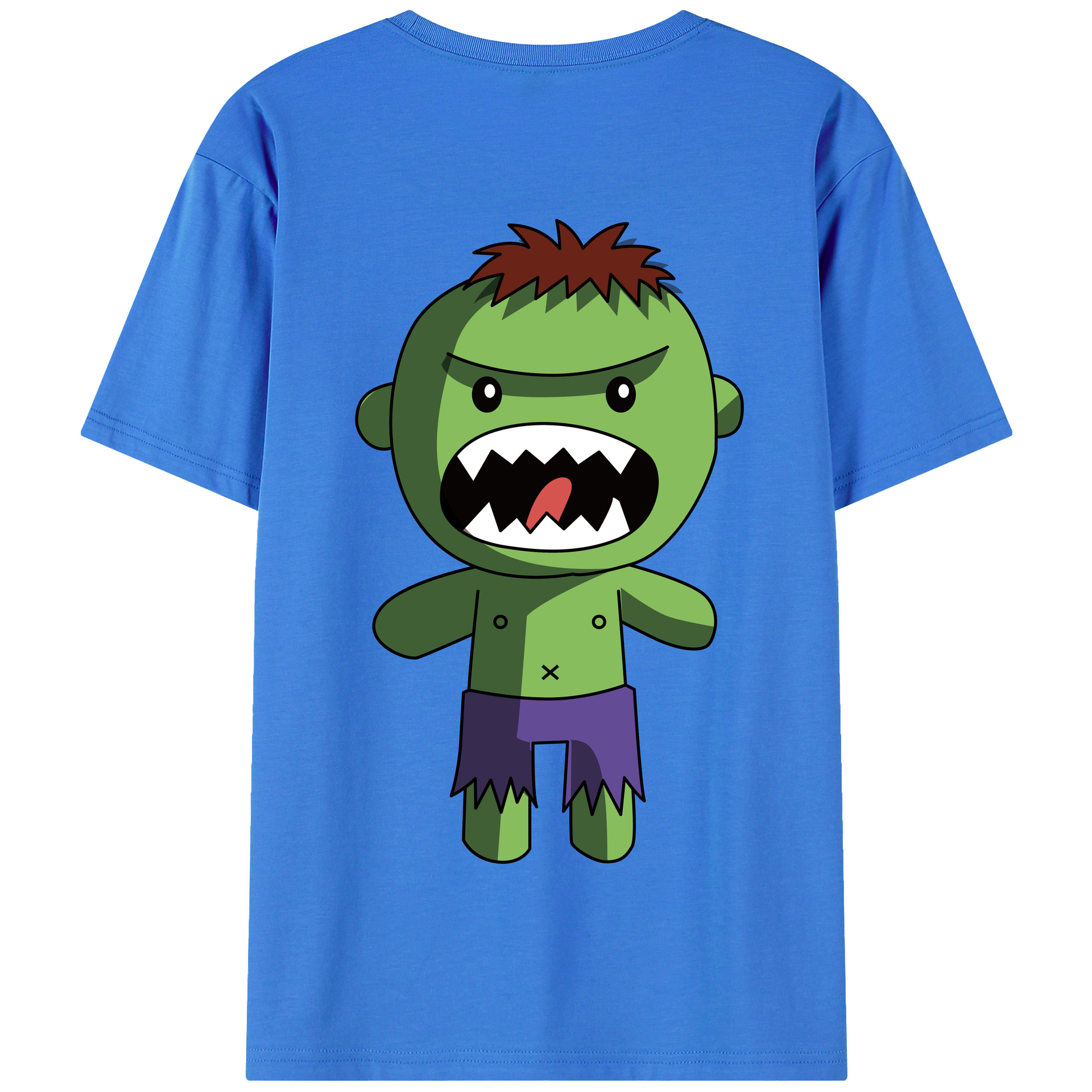 （画像用） アベンジャーズ The Avengers 綿100％半袖Tシャツ（背面プリント）