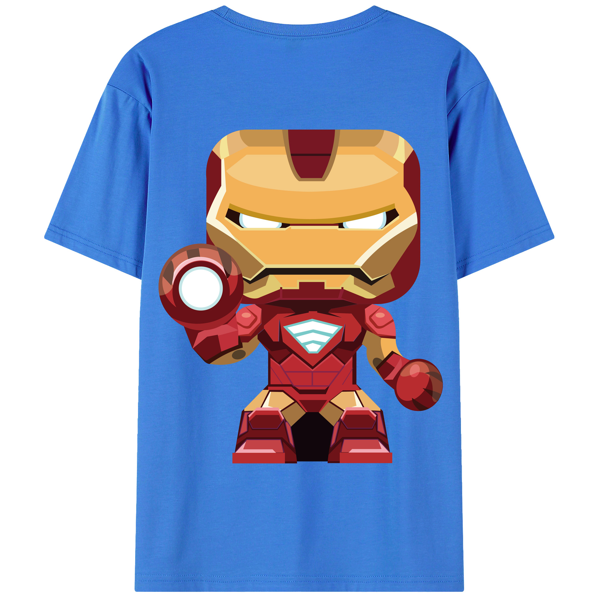（画像用） アベンジャーズ The Avengers 綿100％半袖Tシャツ（背面プリント）