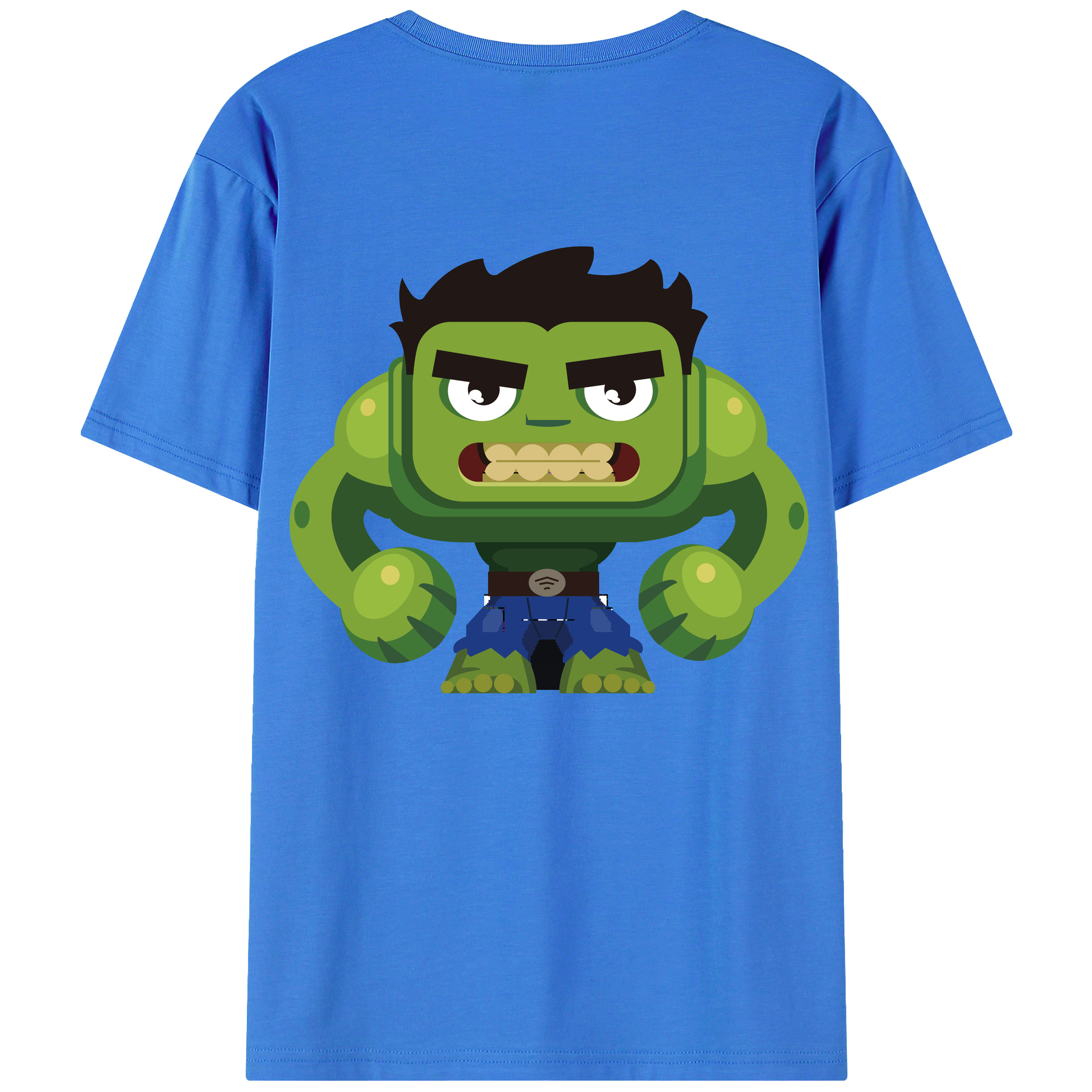（画像用） アベンジャーズ The Avengers 綿100％半袖Tシャツ（背面プリント）