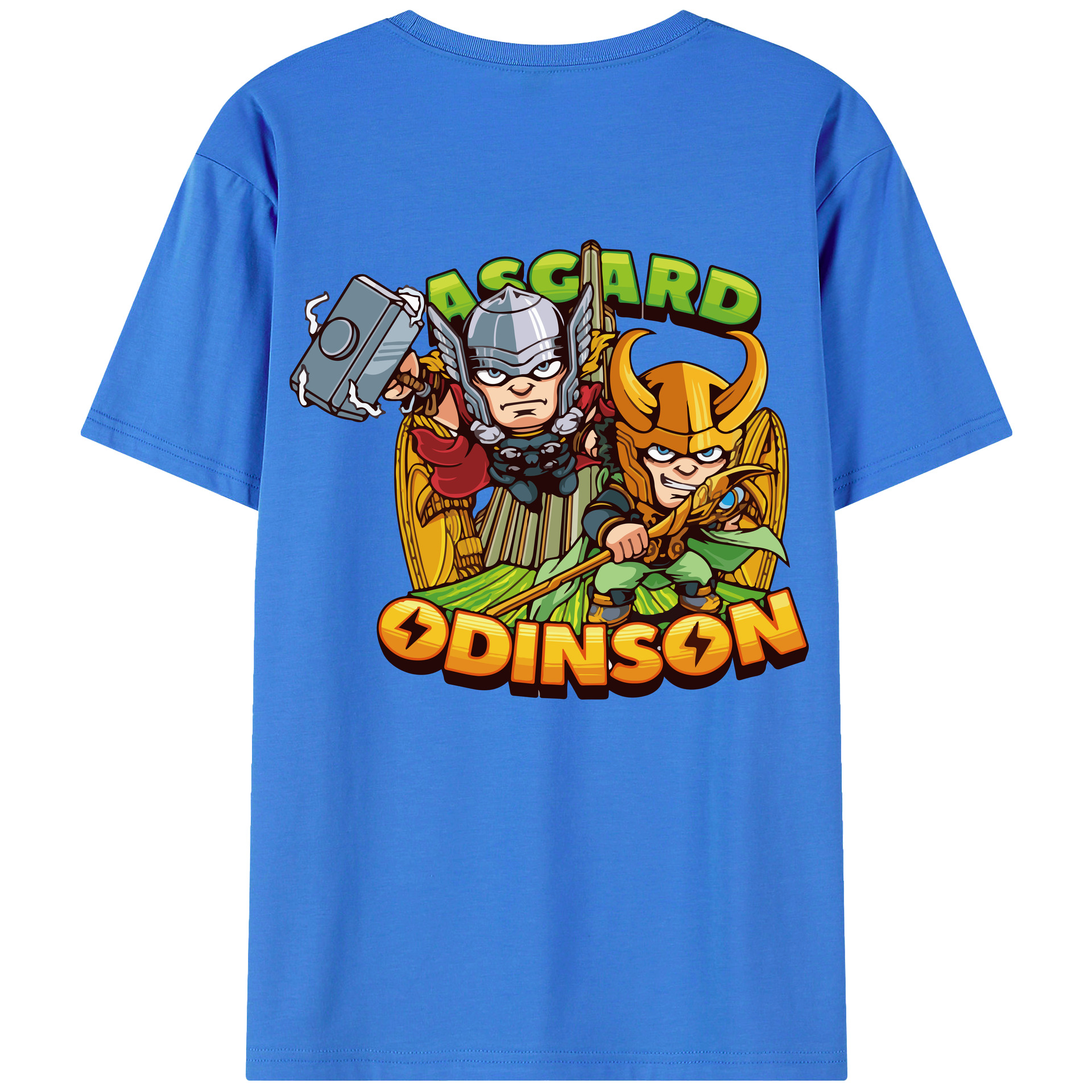 （画像用） アベンジャーズ The Avengers 綿100％半袖Tシャツ（背面プリント）