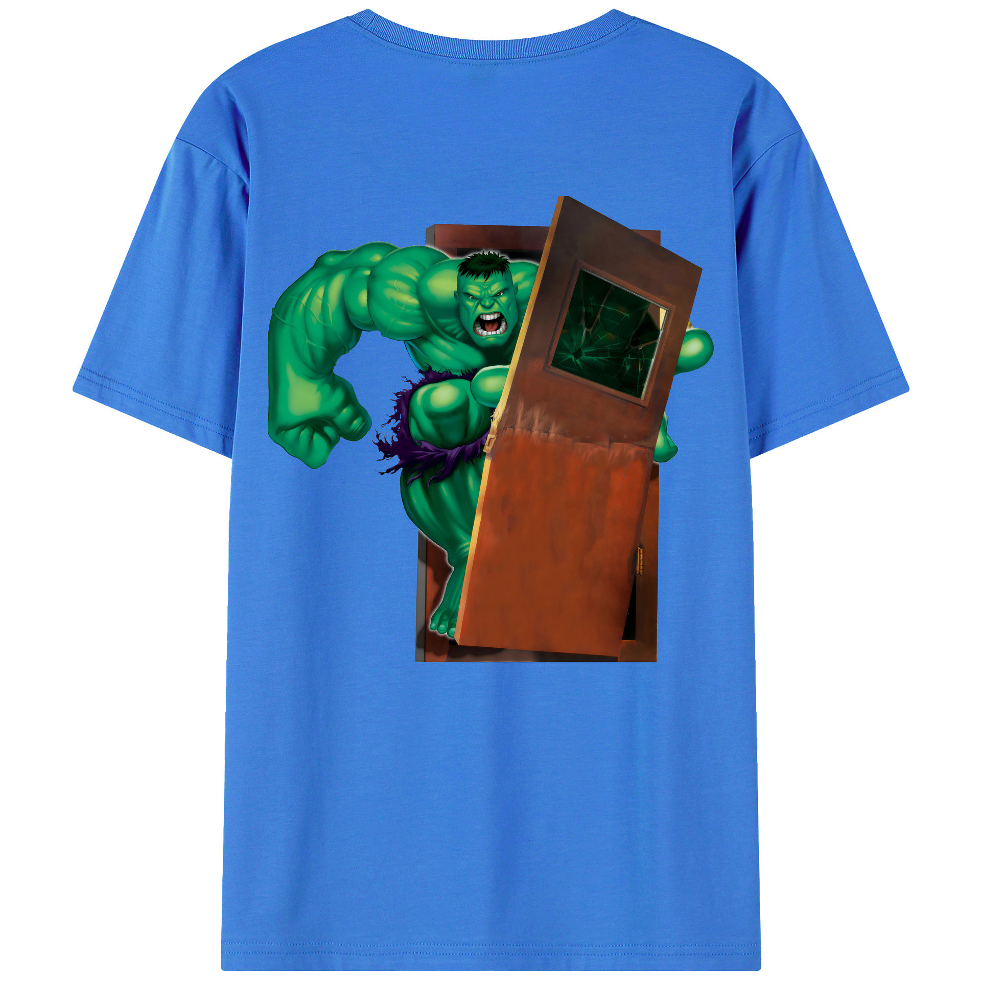 （画像用） アベンジャーズ The Avengers 綿100％半袖Tシャツ（背面プリント）