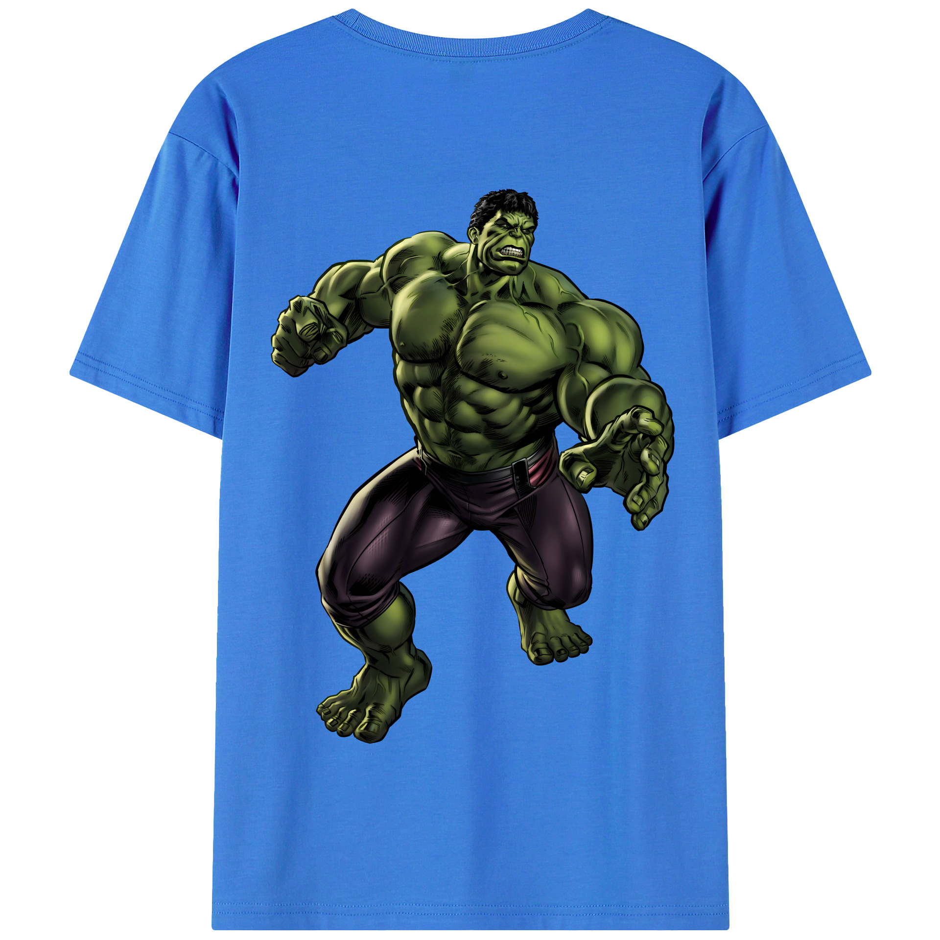 （画像用） アベンジャーズ The Avengers 綿100％半袖Tシャツ（背面プリント）