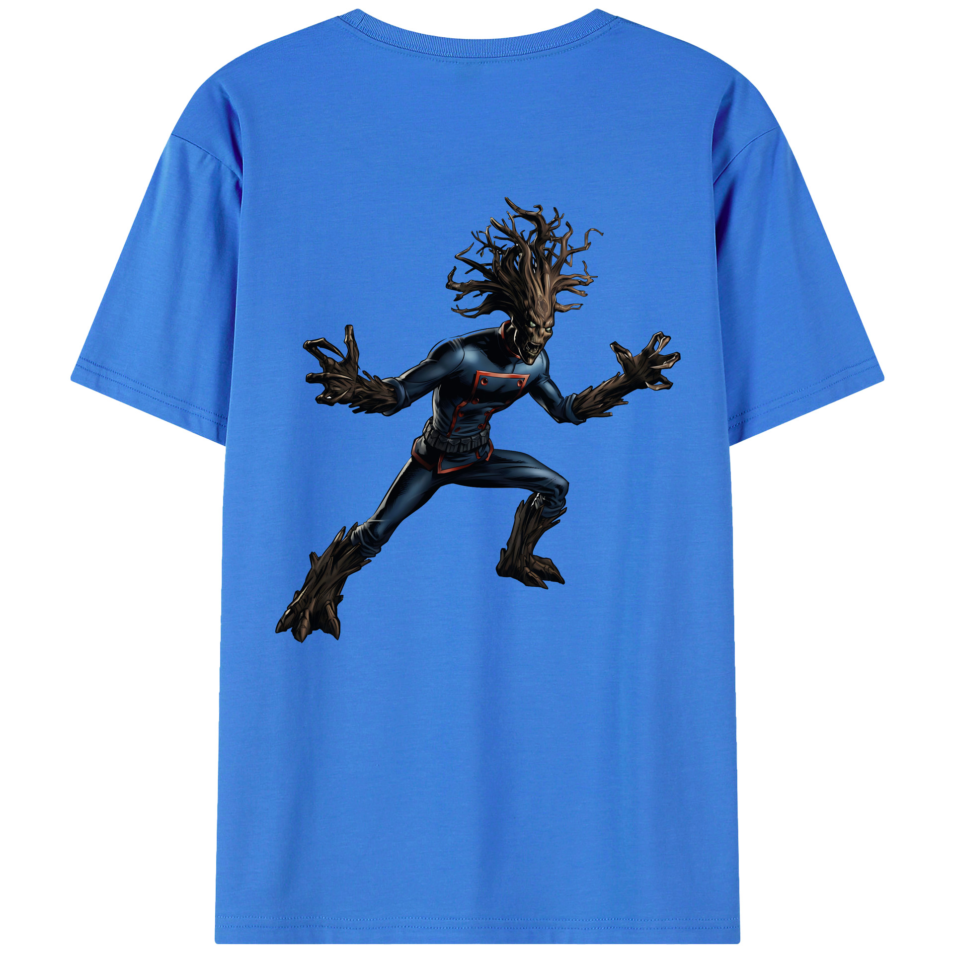 （画像用） アベンジャーズ The Avengers 綿100％半袖Tシャツ（背面プリント）