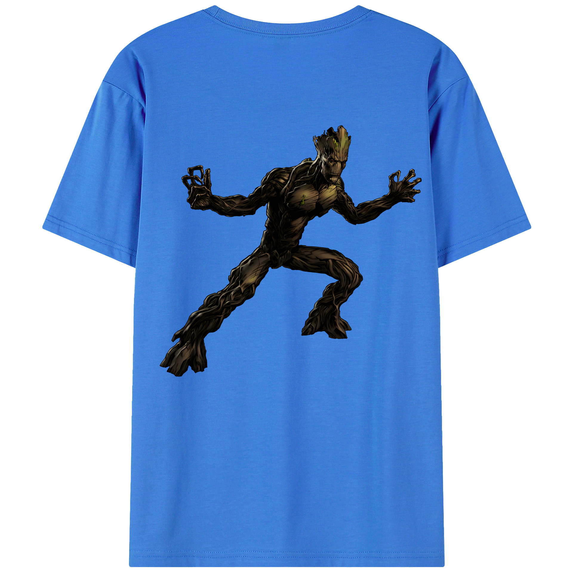（画像用） アベンジャーズ The Avengers 綿100％半袖Tシャツ（背面プリント）