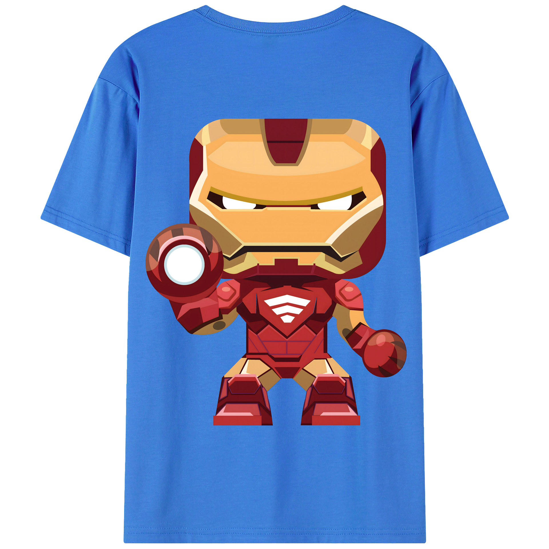 （画像用） アベンジャーズ The Avengers 綿100％半袖Tシャツ（背面プリント）