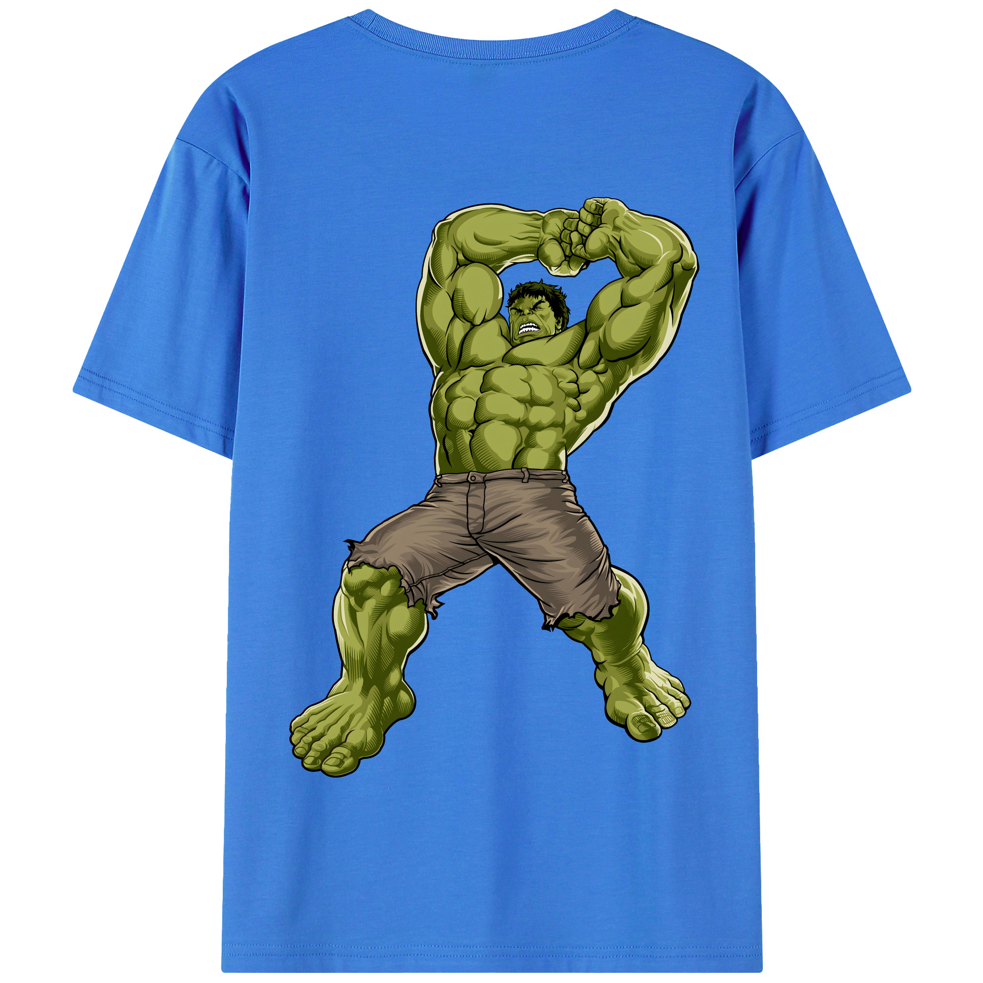 （画像用） アベンジャーズ The Avengers 綿100％半袖Tシャツ（背面プリント）