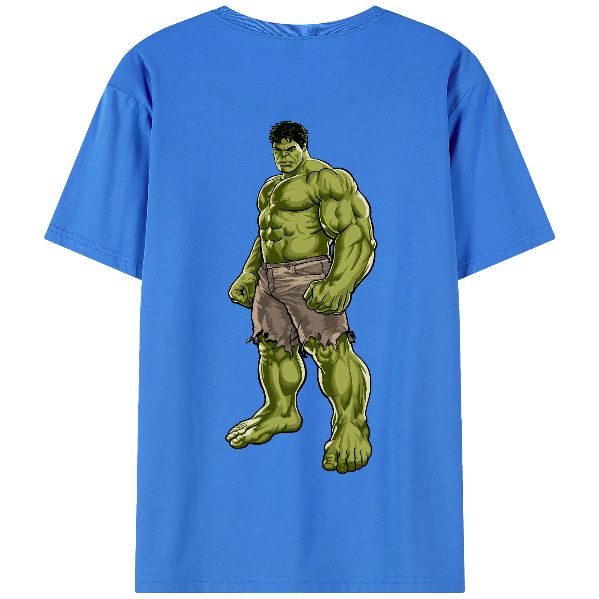 （画像用） アベンジャーズ The Avengers 綿100％半袖Tシャツ（背面プリント）