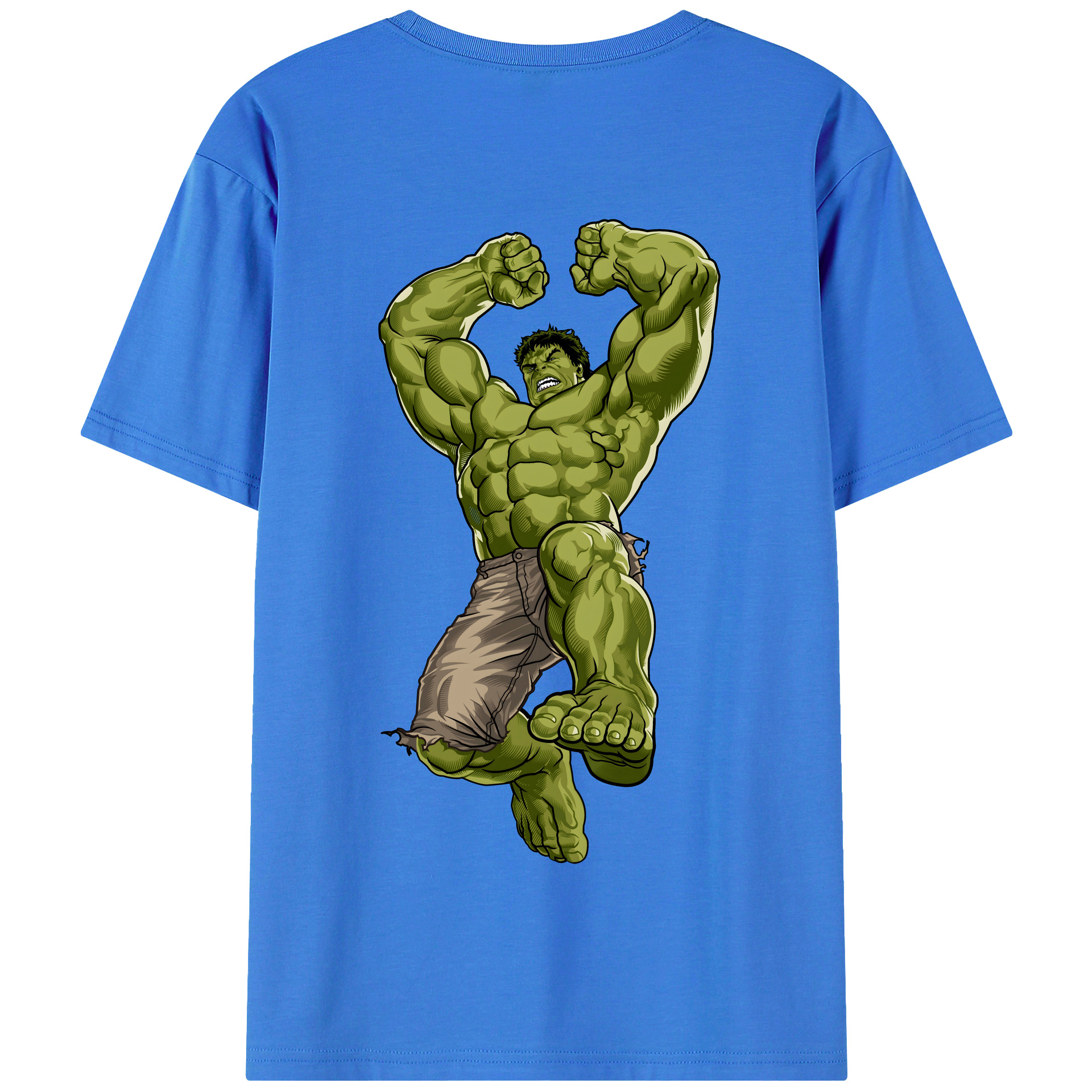 （画像用） アベンジャーズ The Avengers 綿100％半袖Tシャツ（背面プリント）