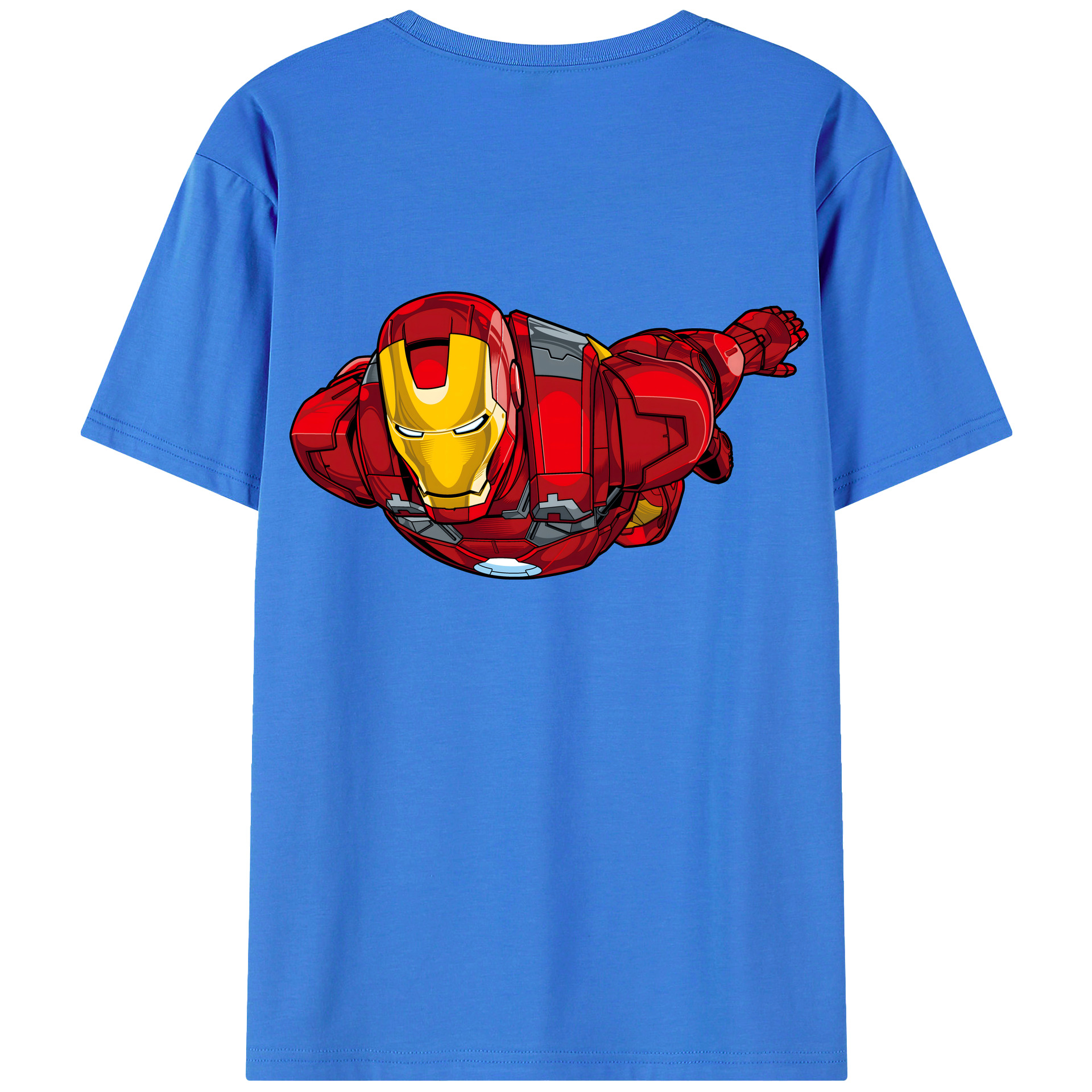 （画像用） アベンジャーズ The Avengers 綿100％半袖Tシャツ（背面プリント）