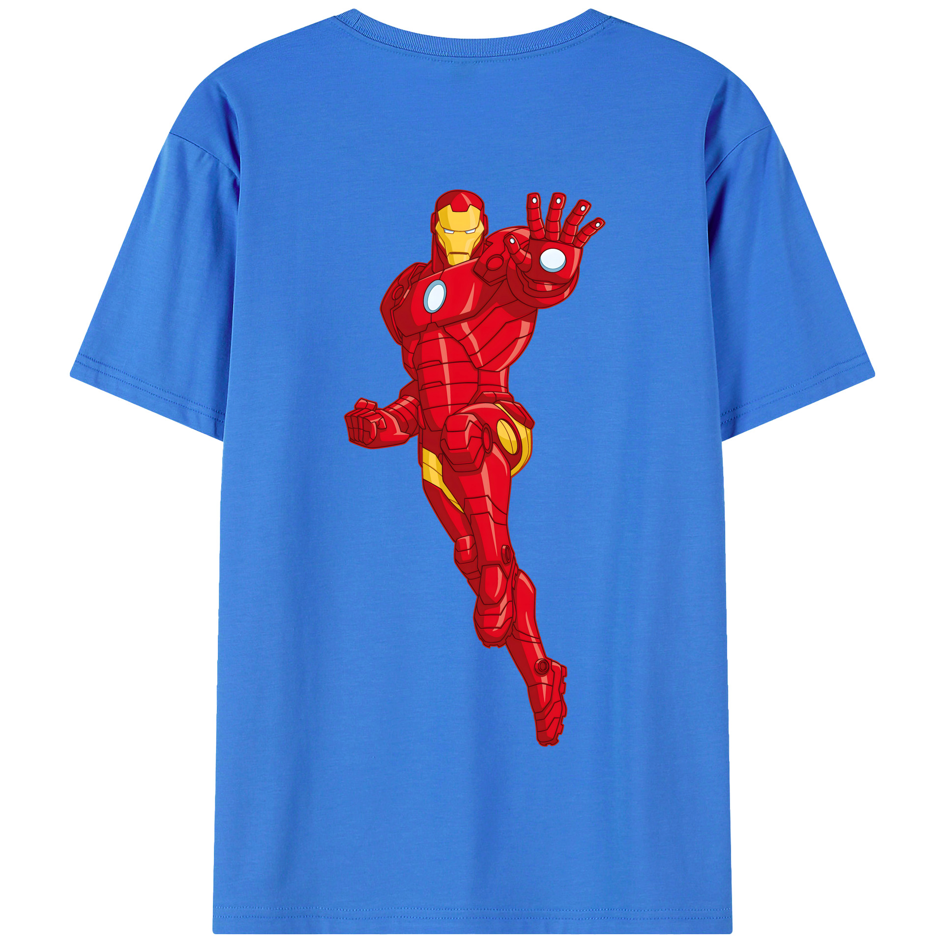 （画像用） アベンジャーズ The Avengers 綿100％半袖Tシャツ（背面プリント）
