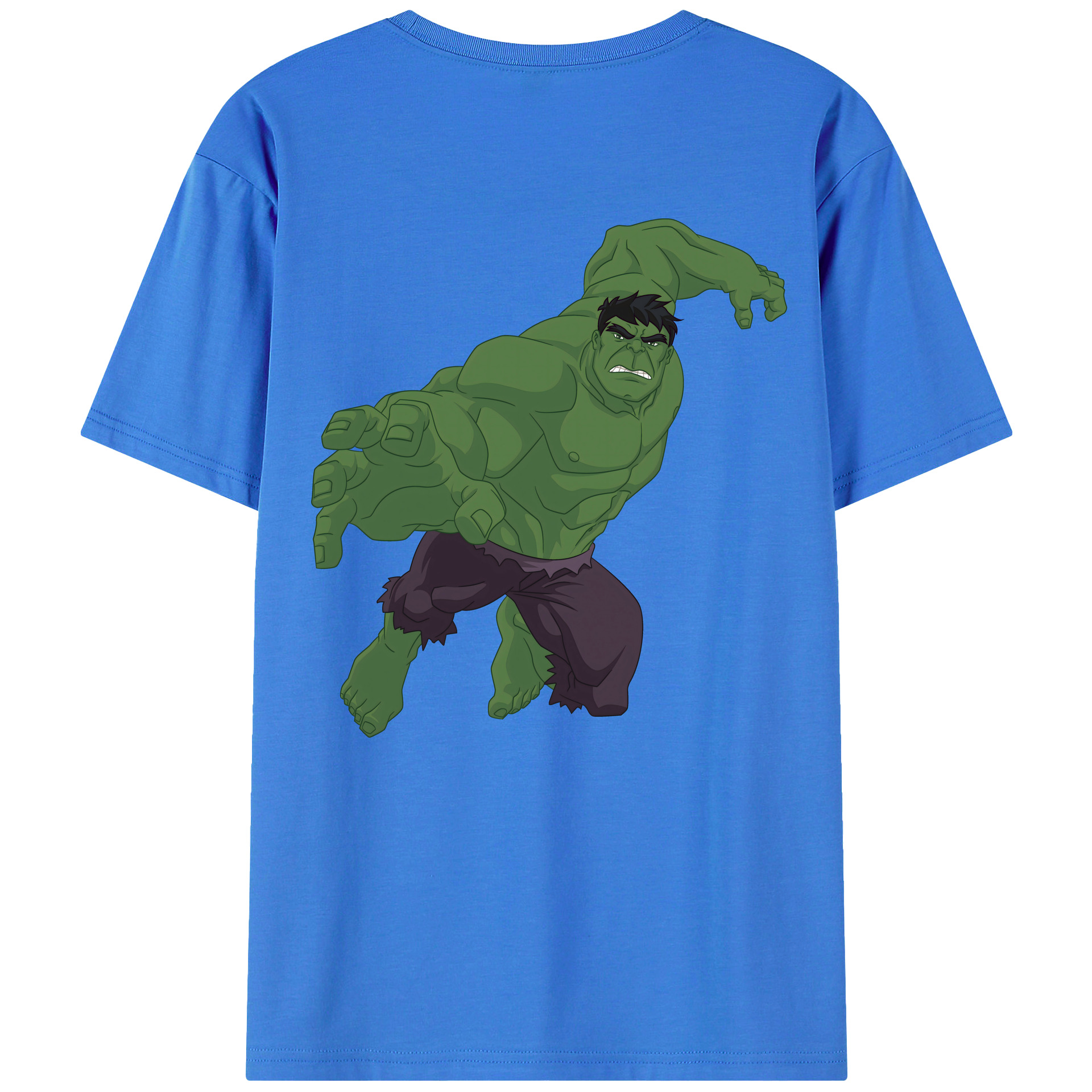 （画像用） アベンジャーズ The Avengers 綿100％半袖Tシャツ（背面プリント）