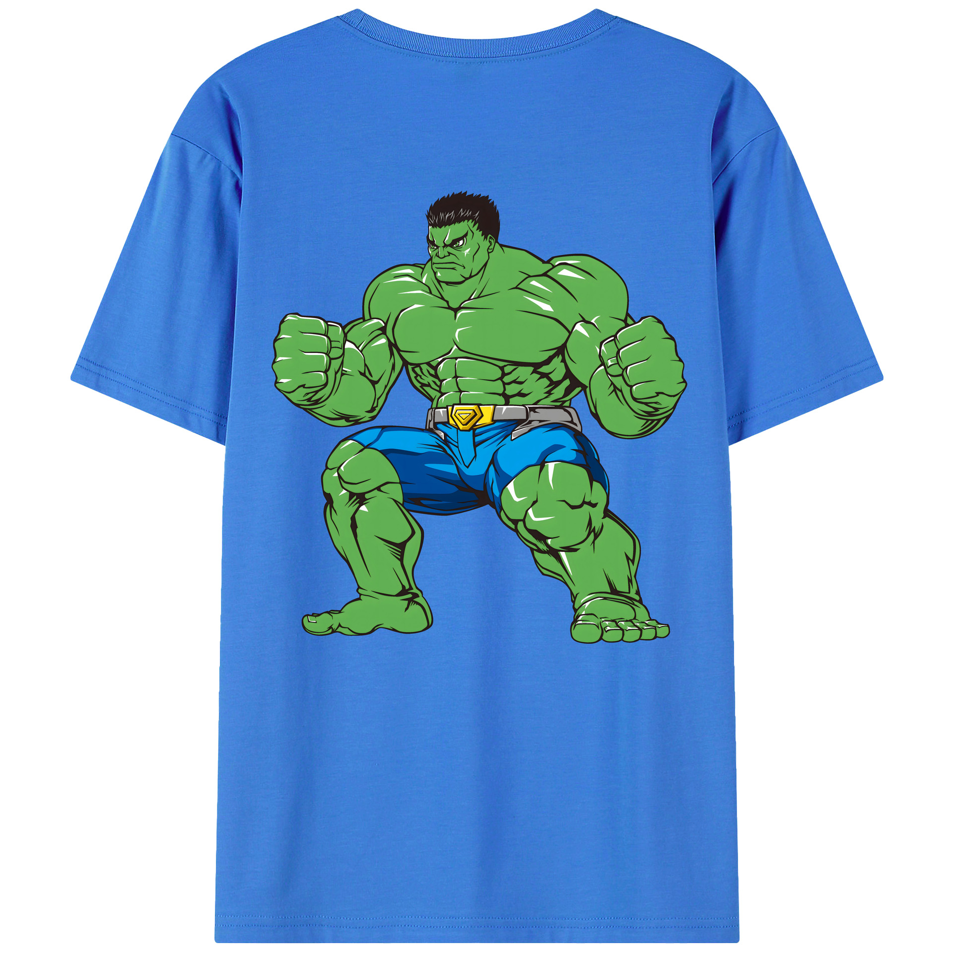 （画像用） アベンジャーズ The Avengers 綿100％半袖Tシャツ（背面プリント）