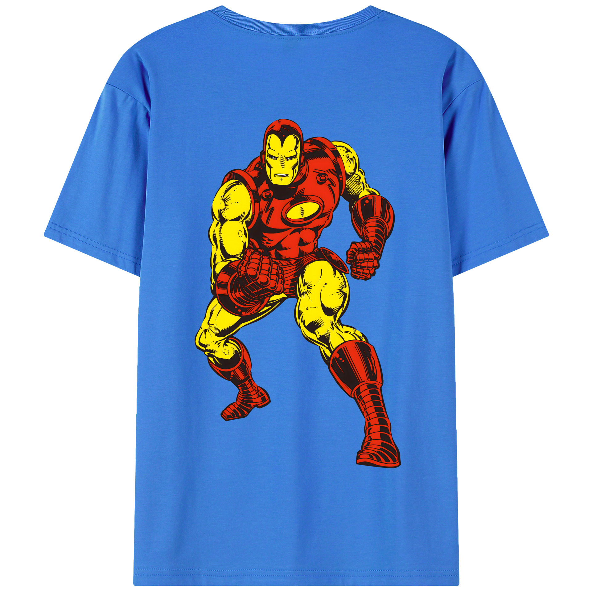 （画像用） アベンジャーズ The Avengers 綿100％半袖Tシャツ（背面プリント）
