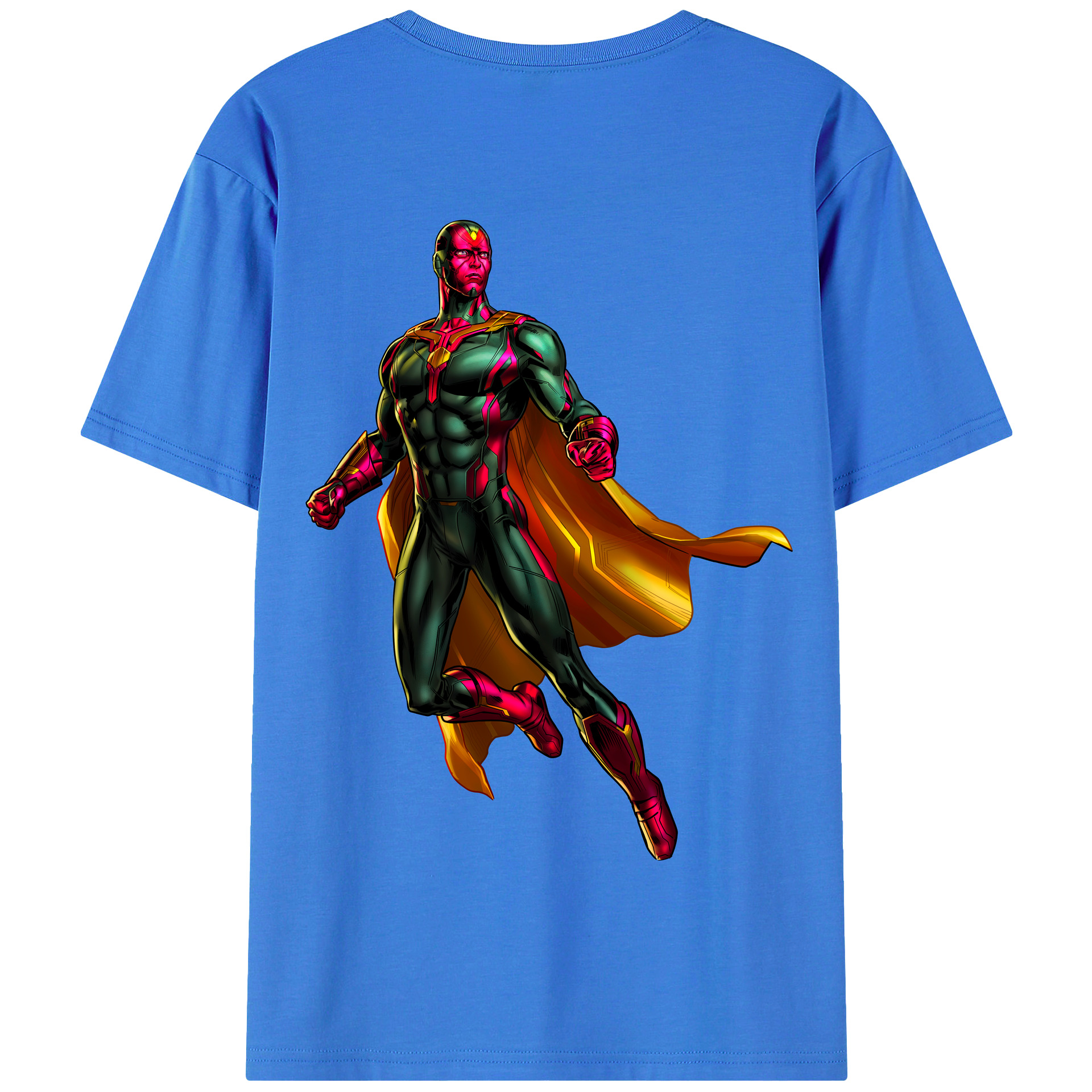 （画像用） アベンジャーズ The Avengers 綿100％半袖Tシャツ（背面プリント）