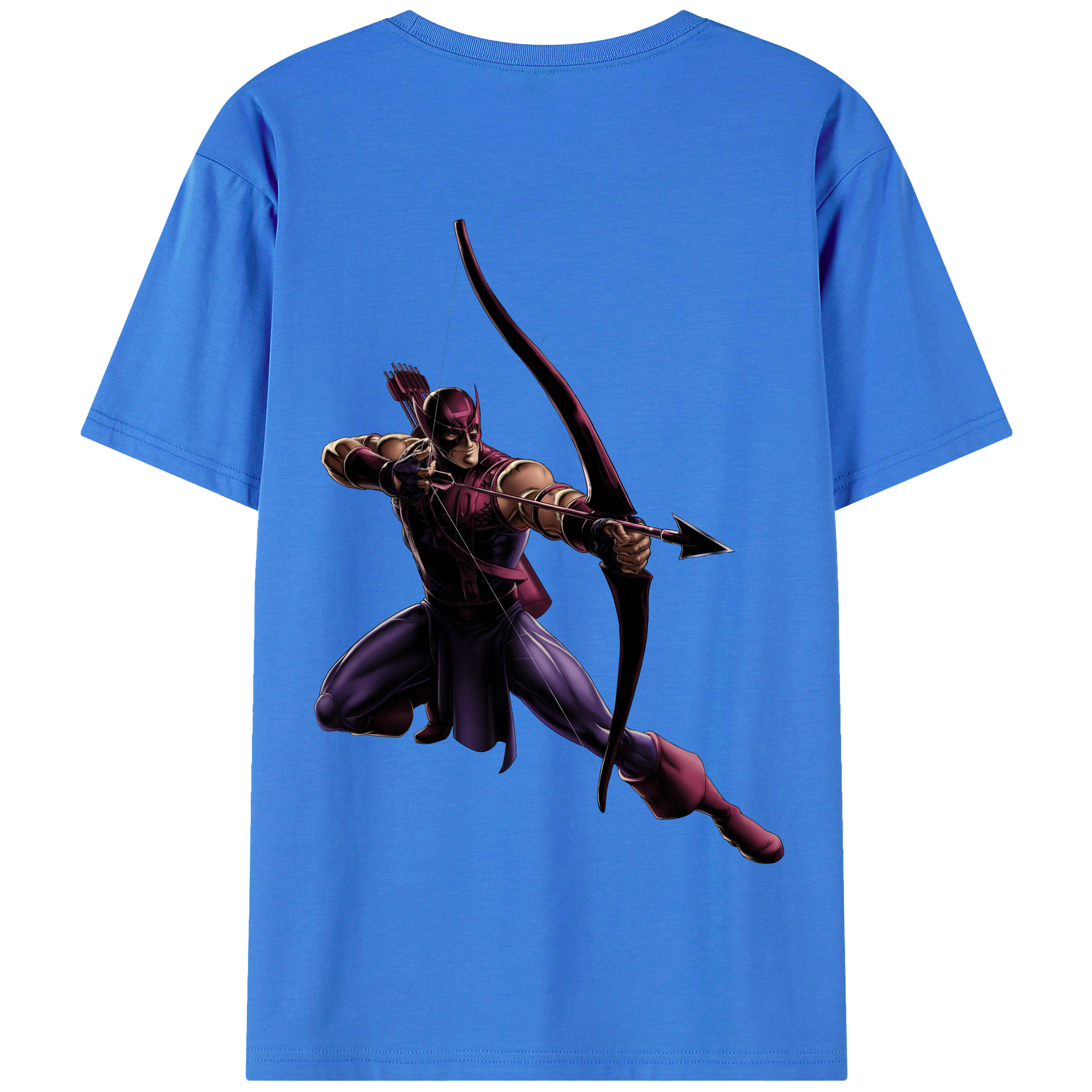 （画像用） アベンジャーズ The Avengers 綿100％半袖Tシャツ（背面プリント）