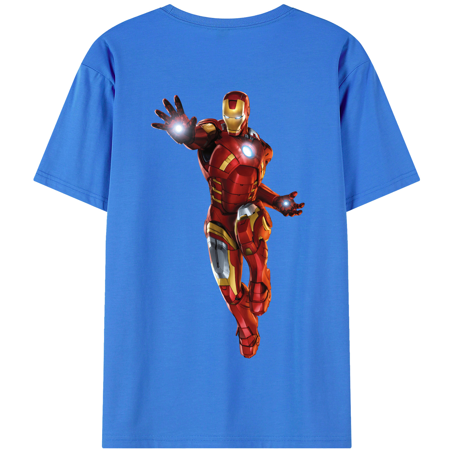 （画像用） アベンジャーズ The Avengers 綿100％半袖Tシャツ（背面プリント）